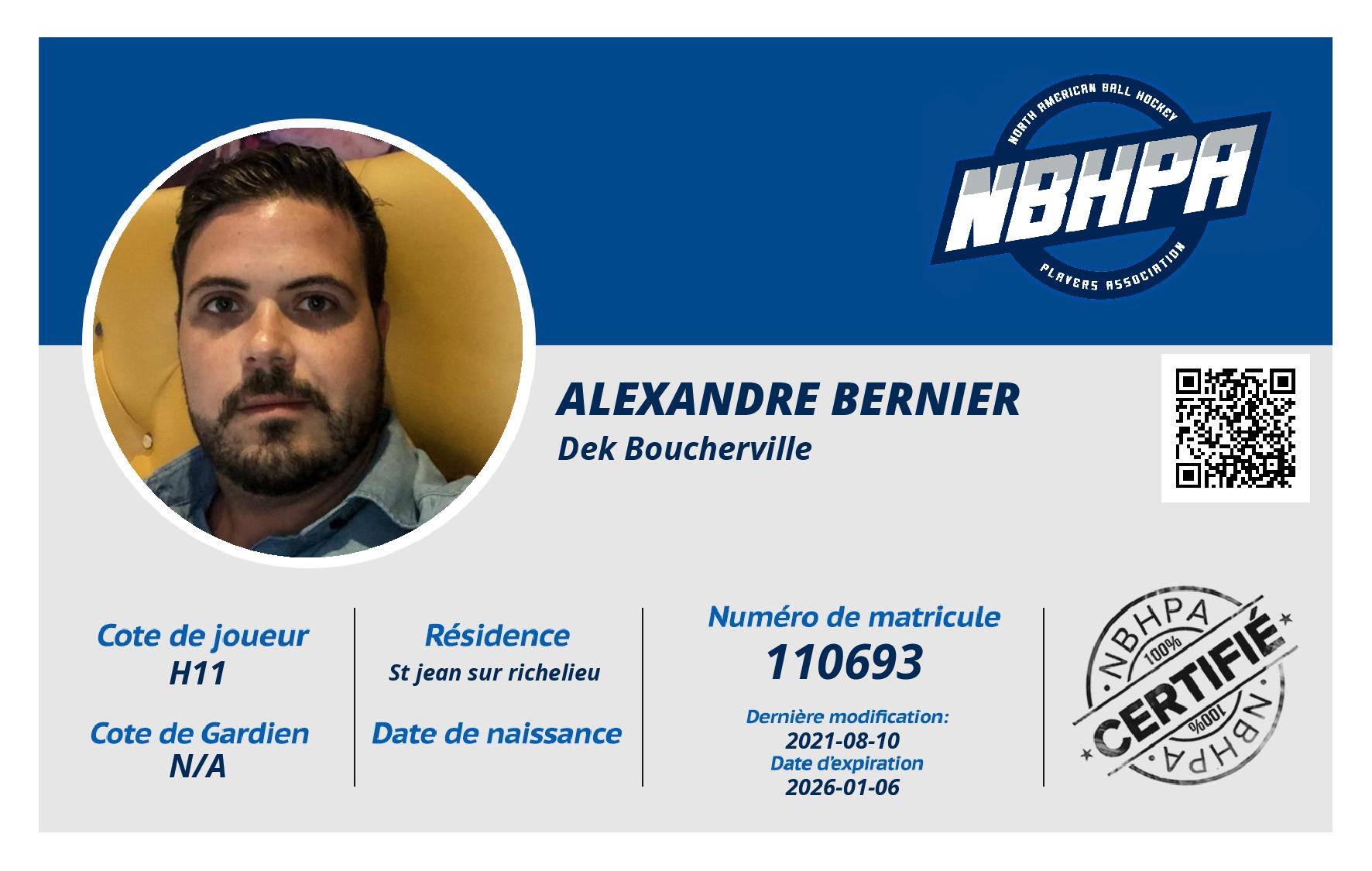 Alexandre Bernier