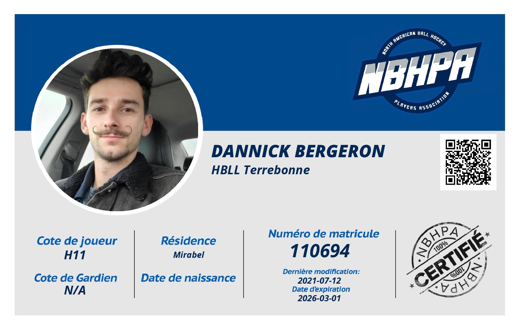Dannick Bergeron