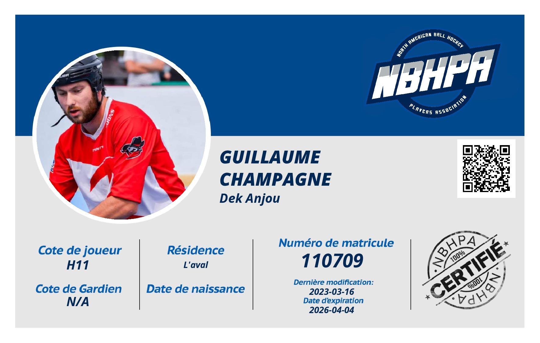 Guillaume Champagne