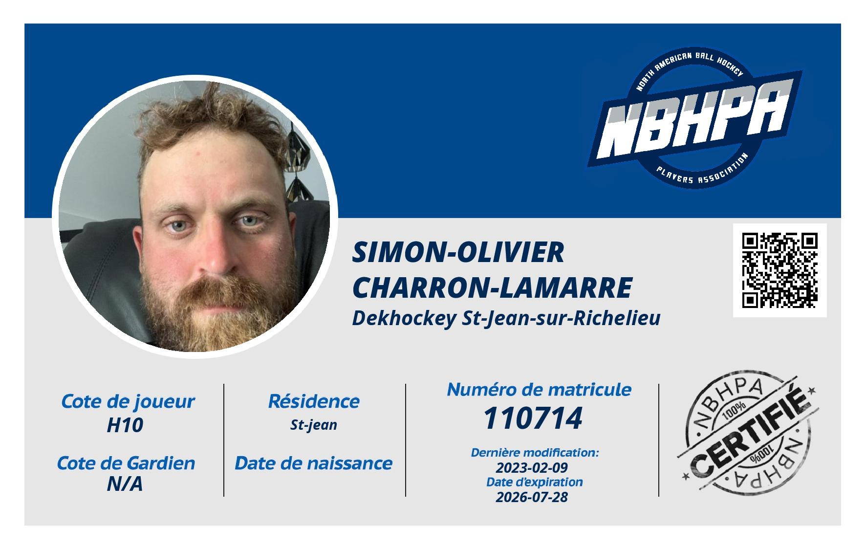 Simon-olivier Charron-lamarre