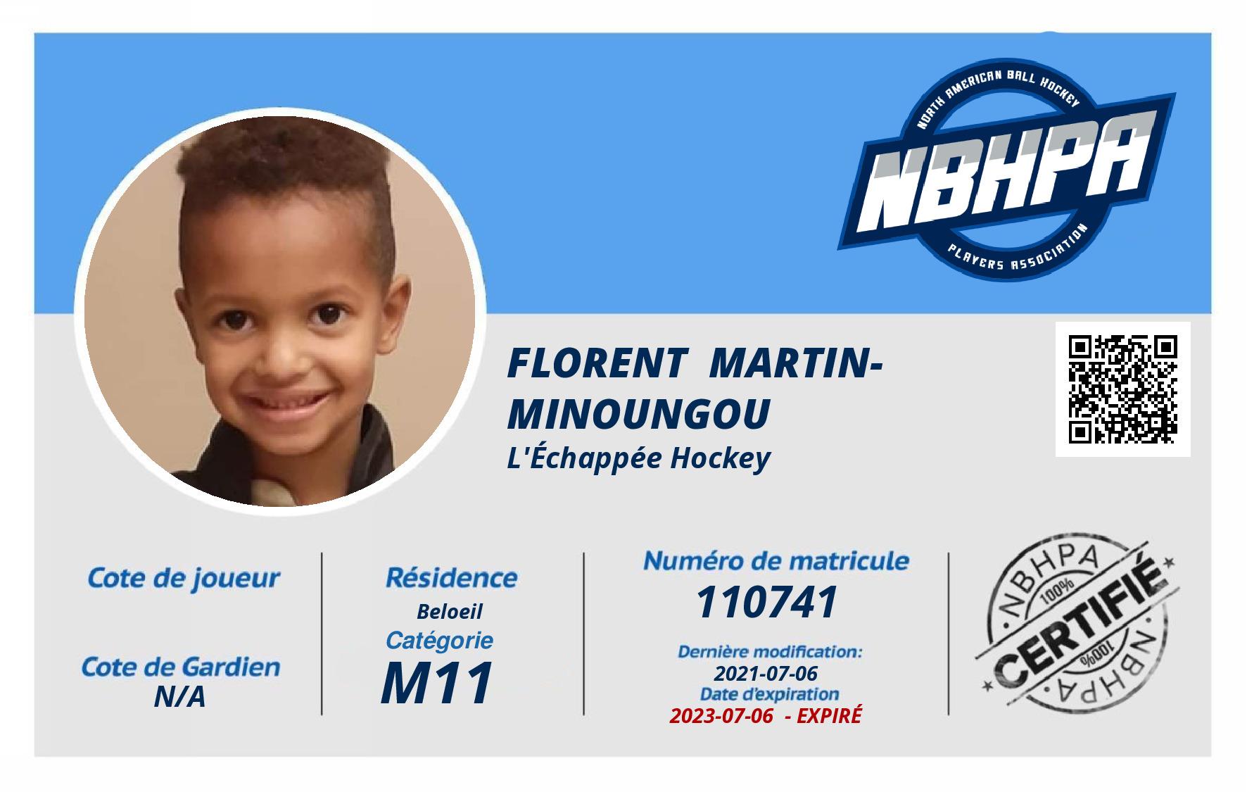 Florent  Martin-Minoungou 