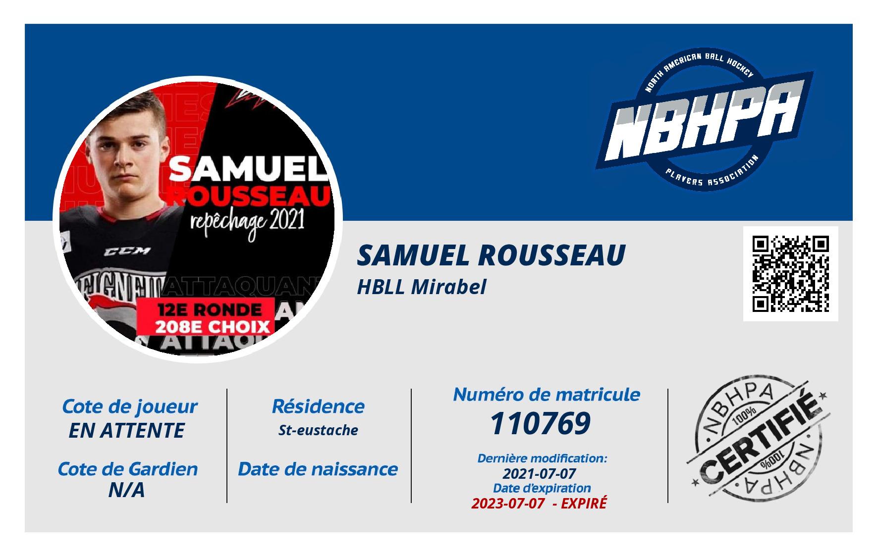 Samuel Rousseau