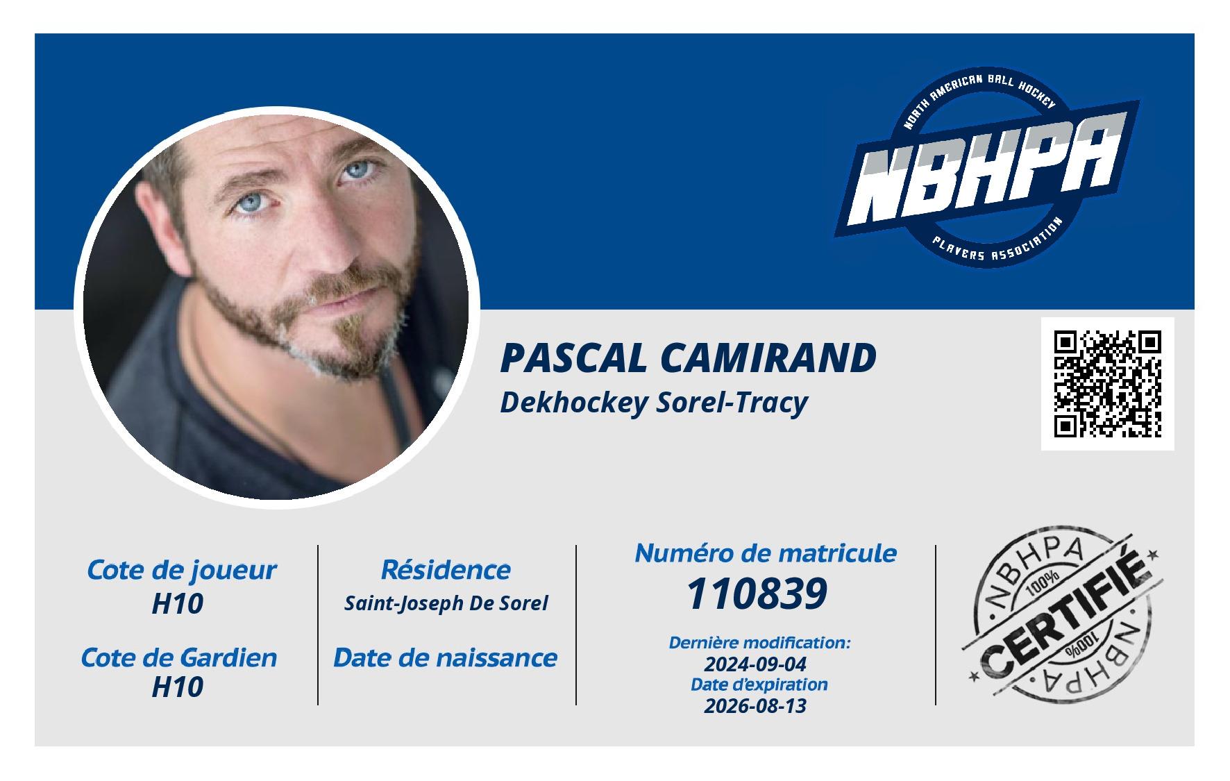 Pascal Camirand 