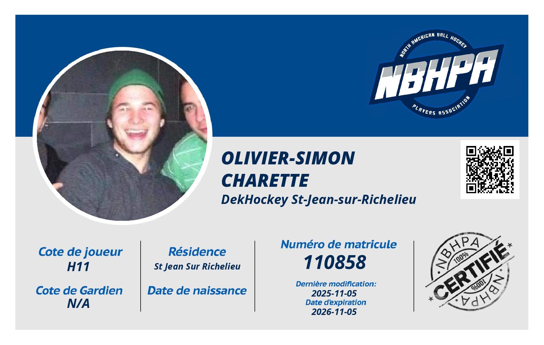 Olivier-simon Charette