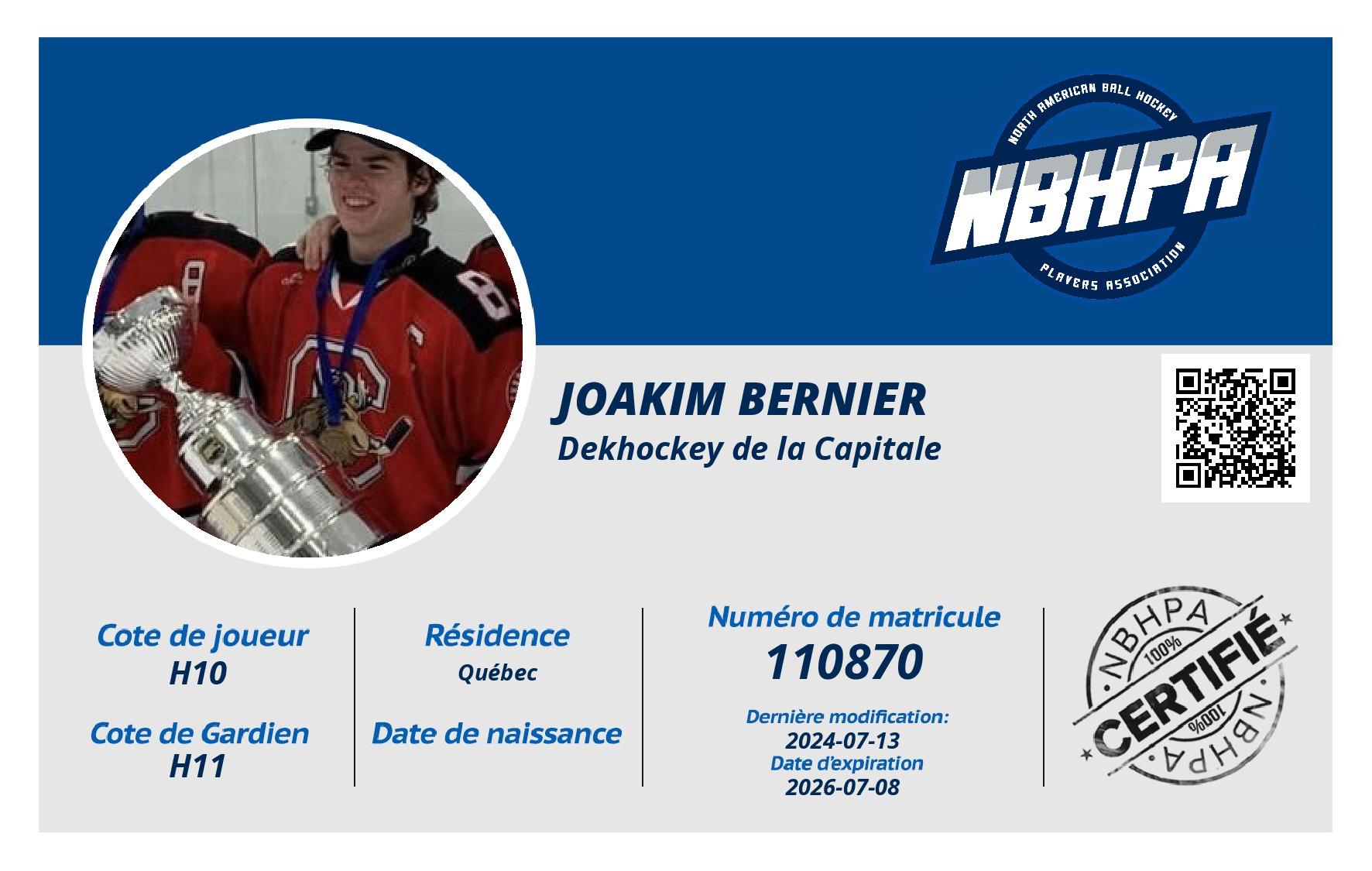 Joakim Bernier