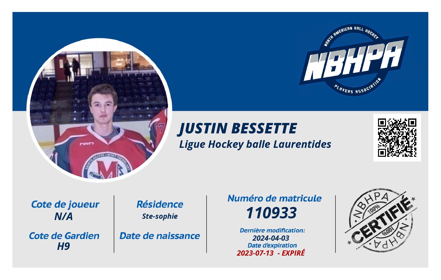 Justin Bessette