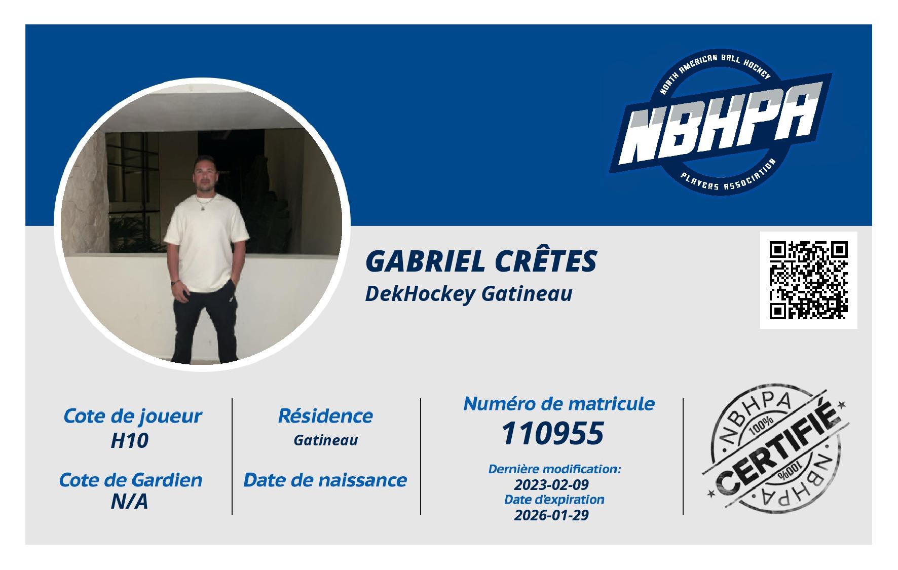 Gabriel Crêtes