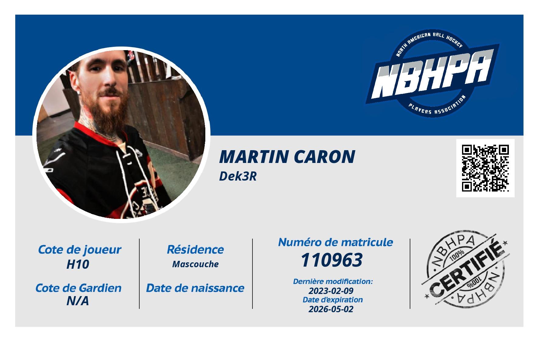 Martin Caron