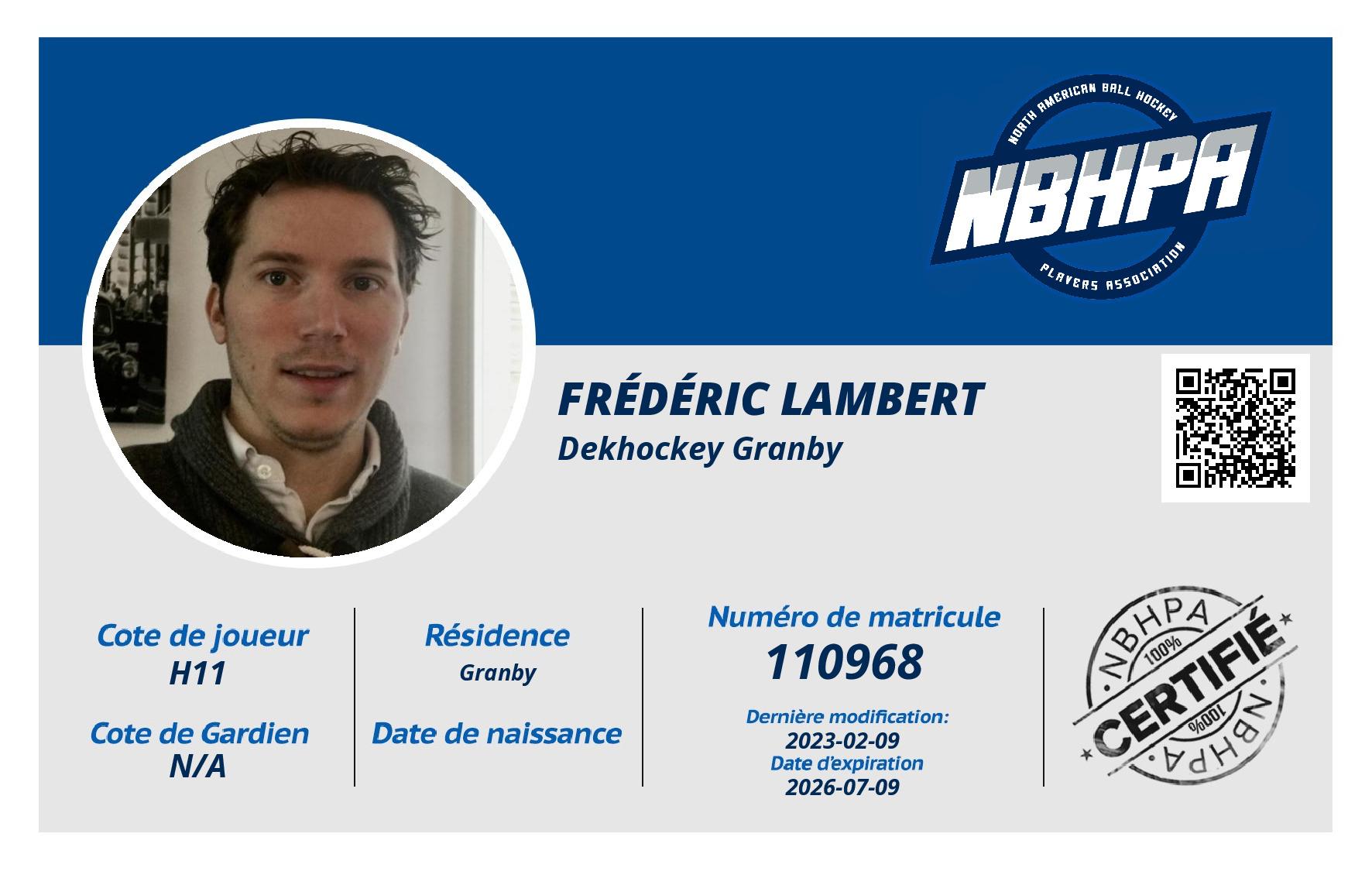 Frédéric Lambert