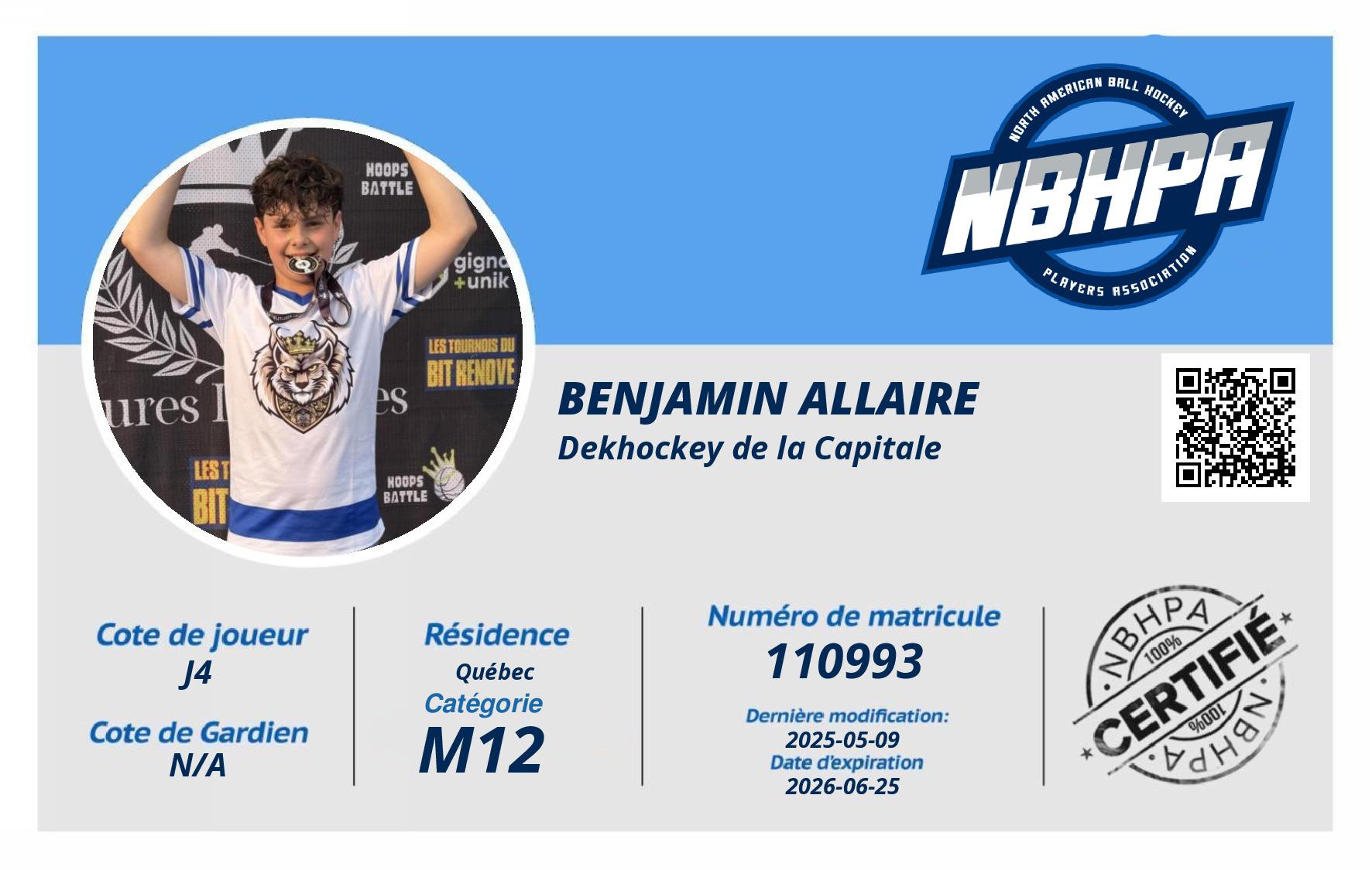Benjamin Allaire