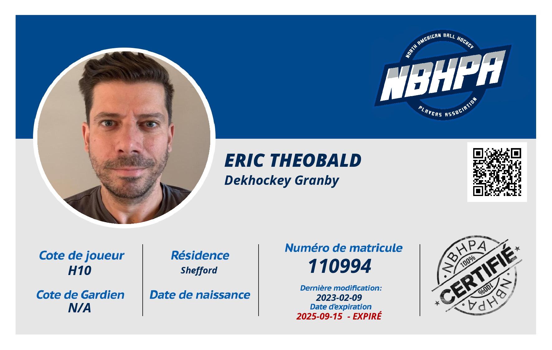 Eric Theobald