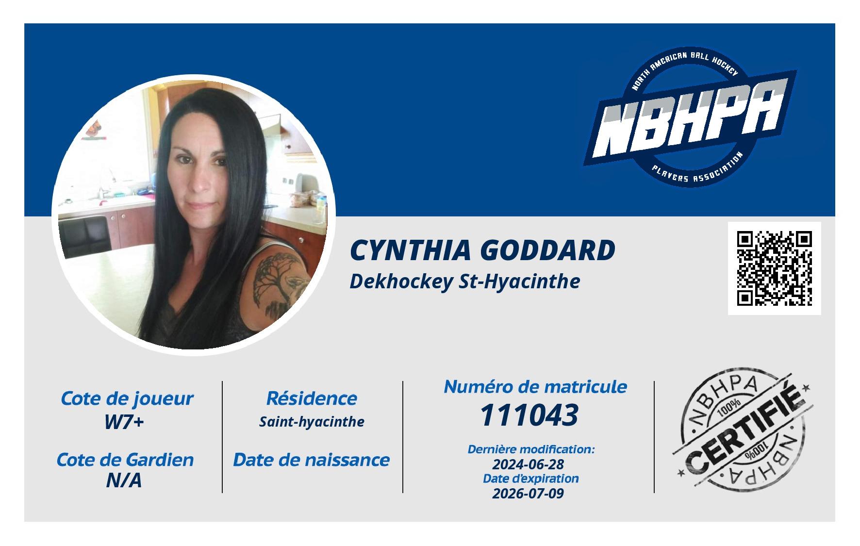 Cynthia Goddard