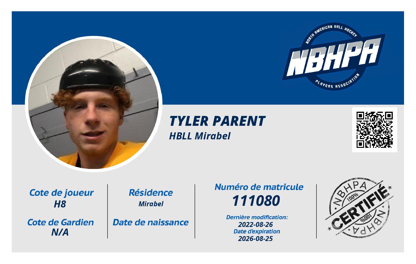Tyler Parent