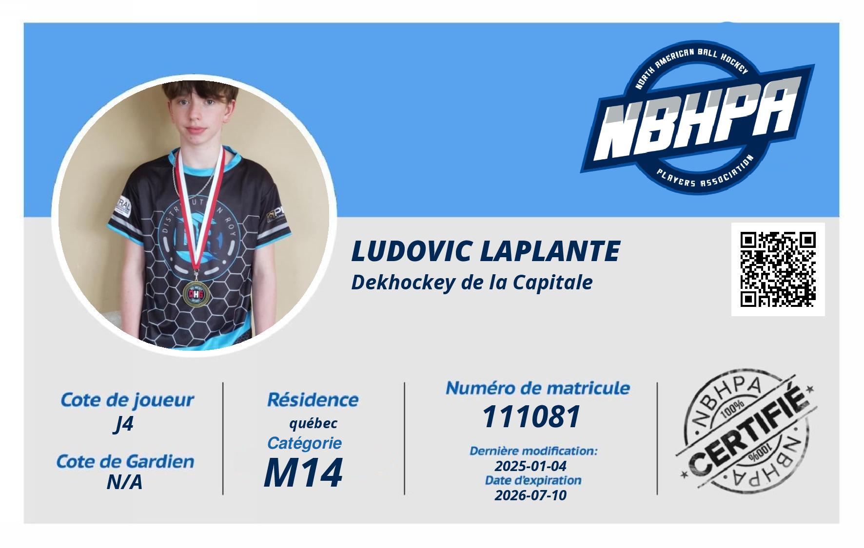 Ludovic Laplante