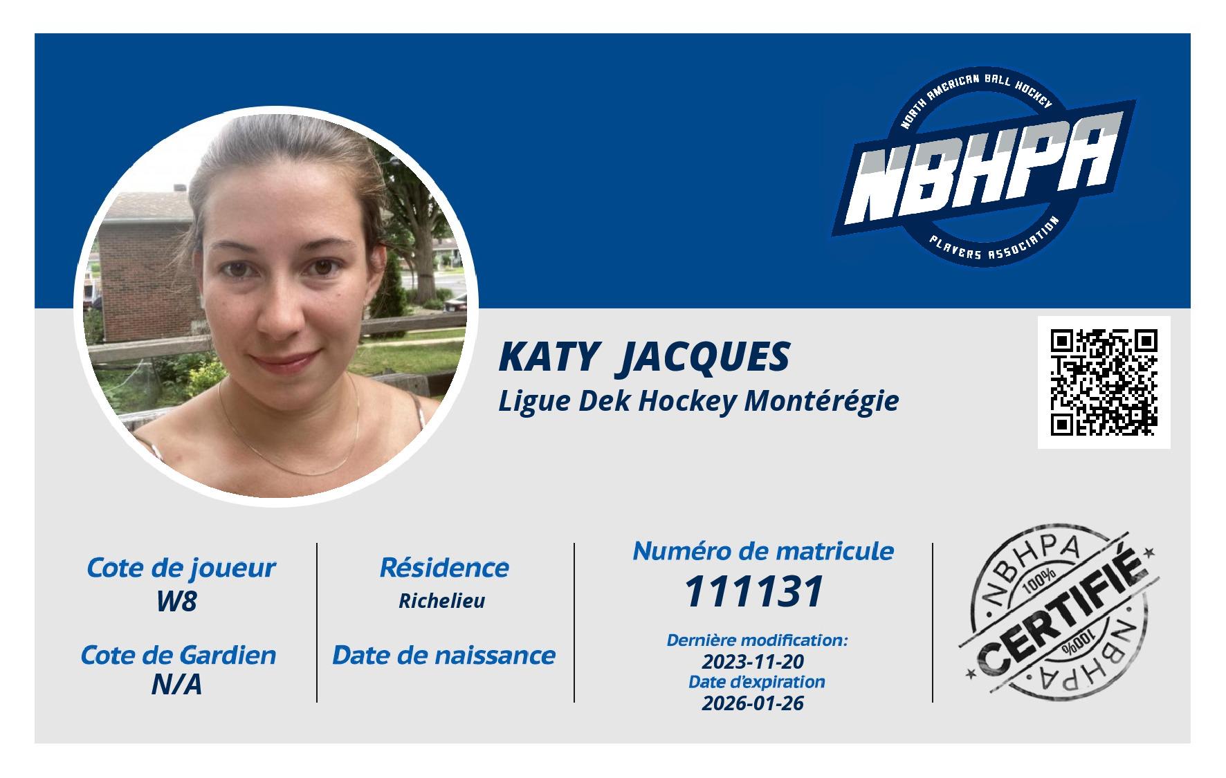 Katy  Jacques 