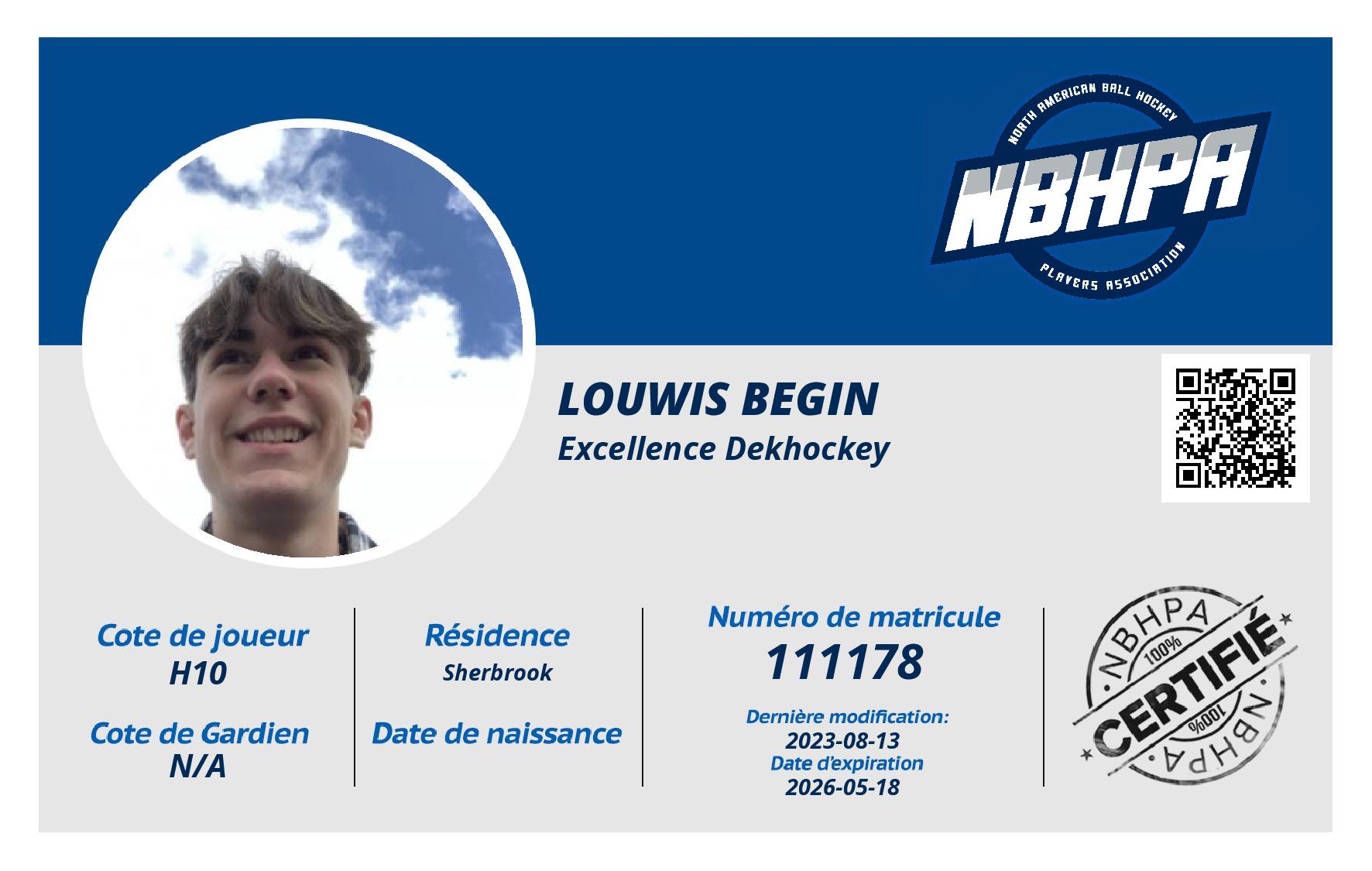 Louwis Begin