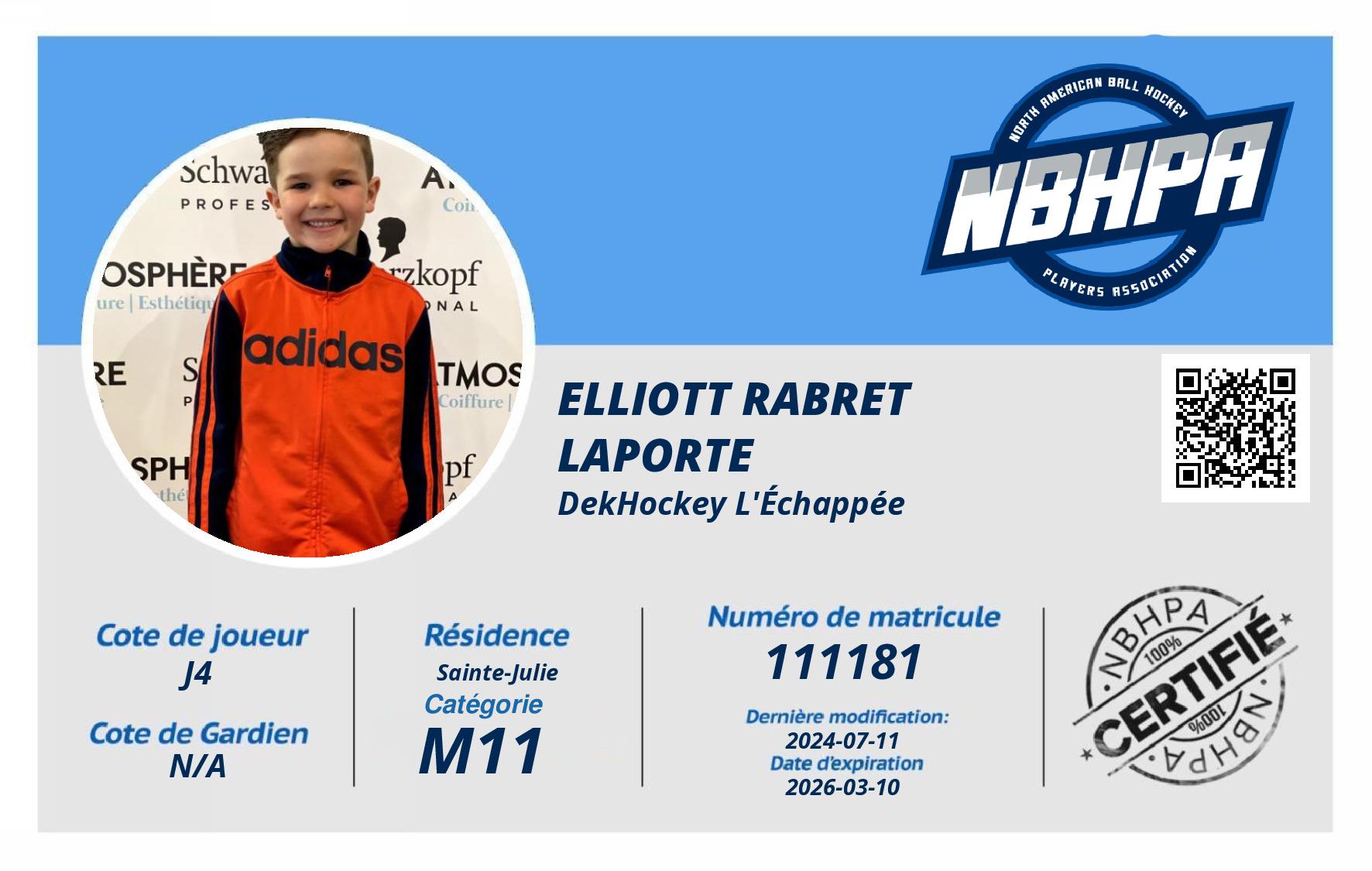 Elliott Rabret Laporte