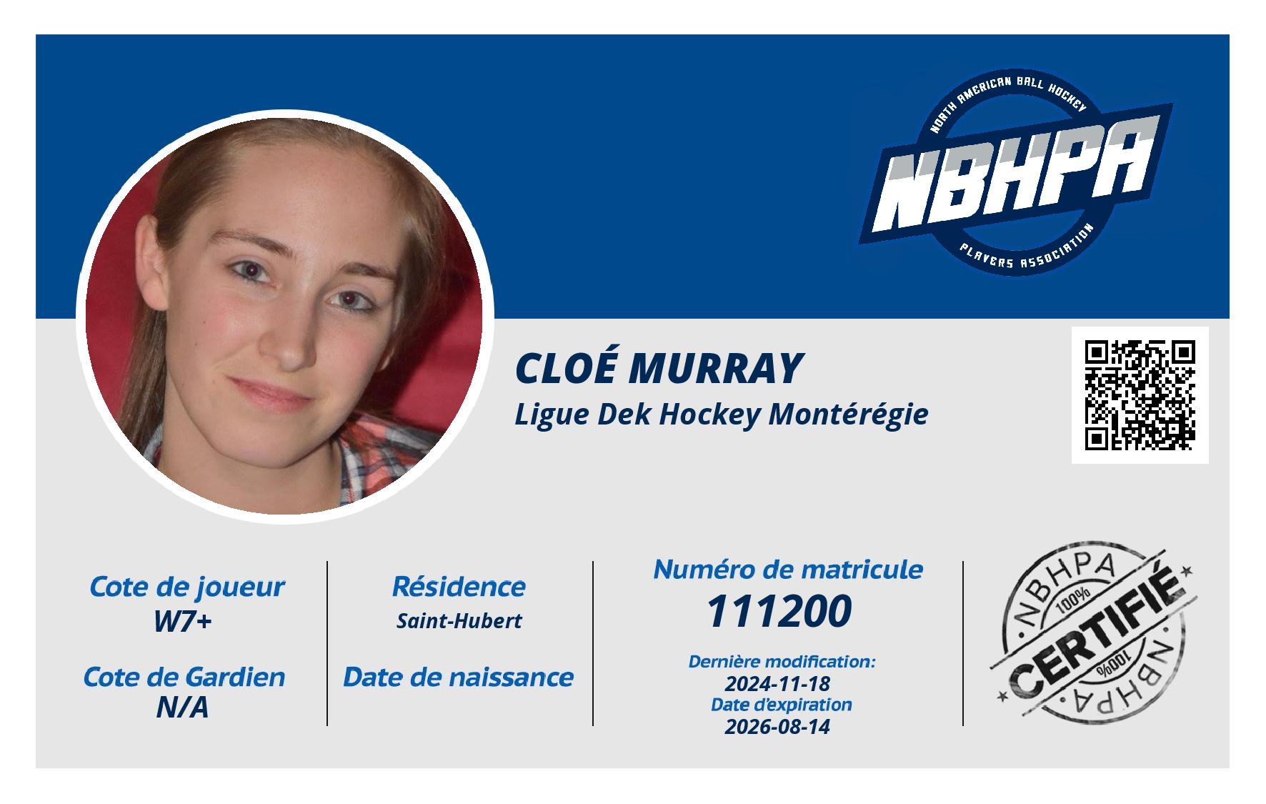Cloé Murray