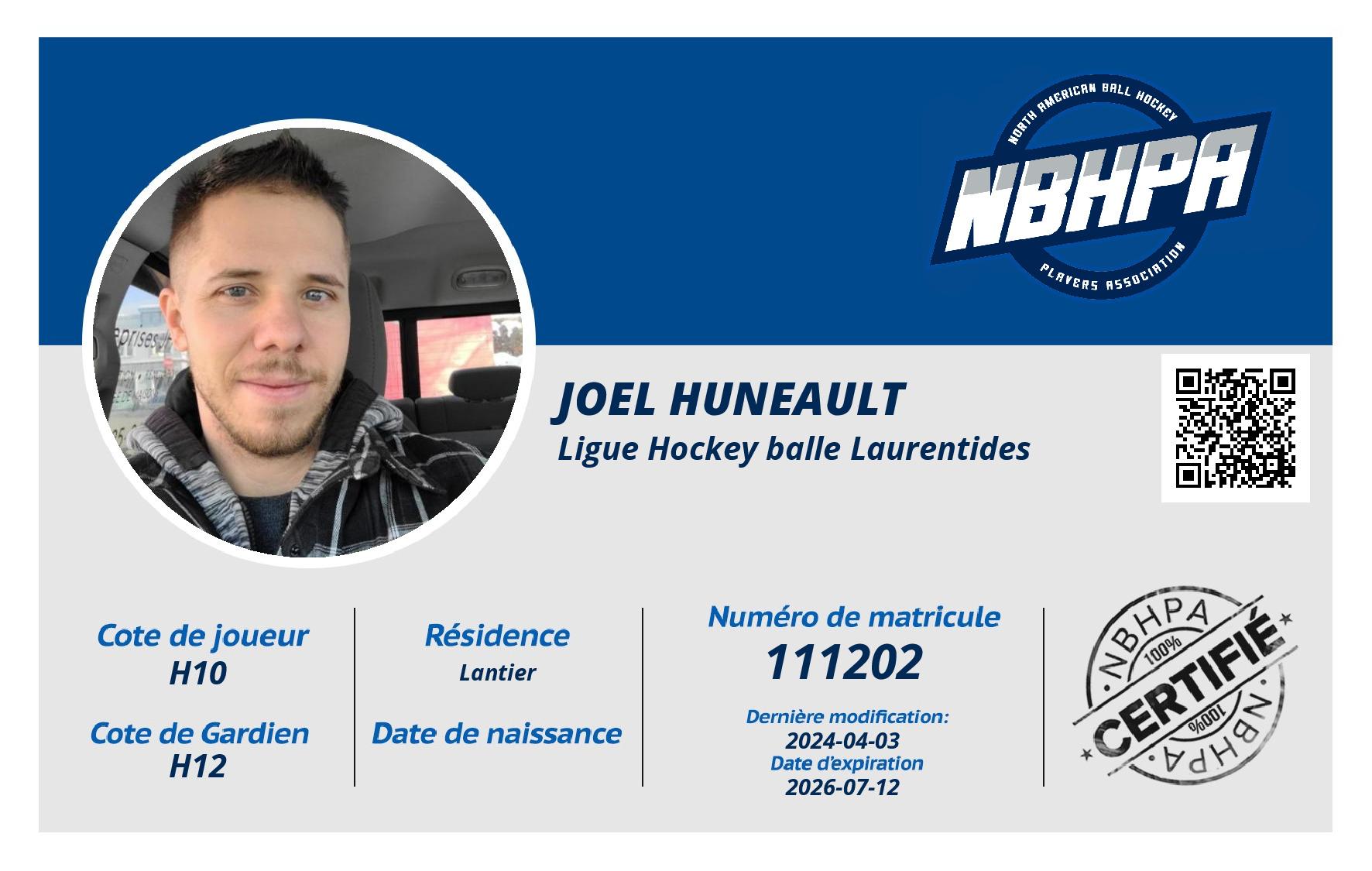 Joel Huneault