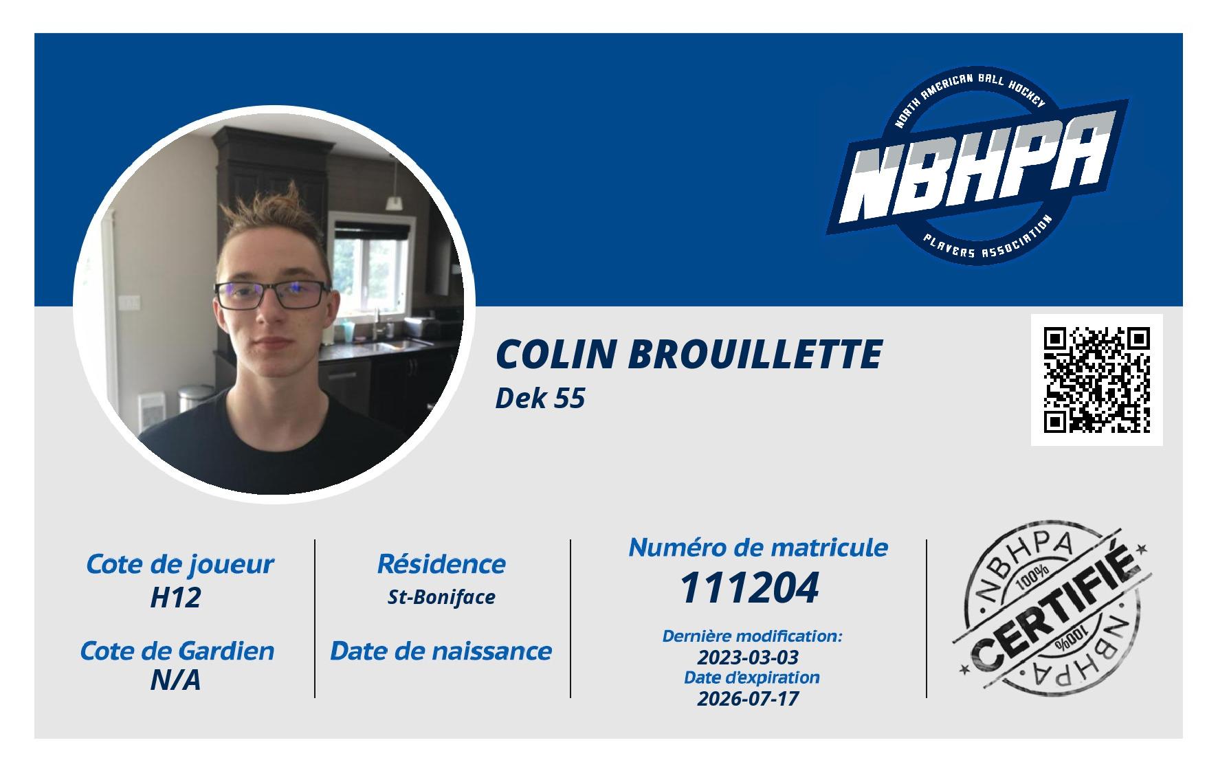 Colin Brouillette