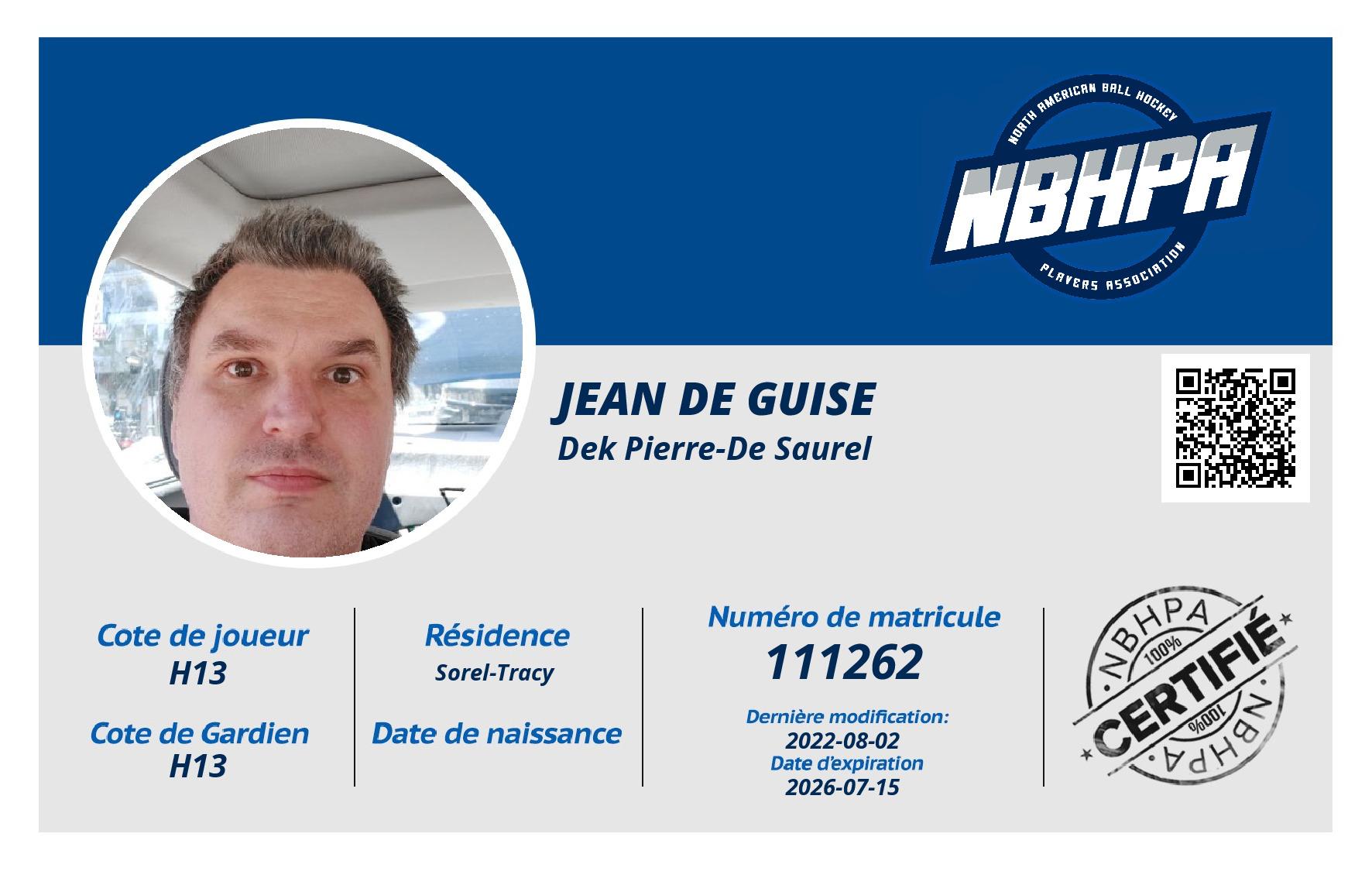 Jean De Guise 