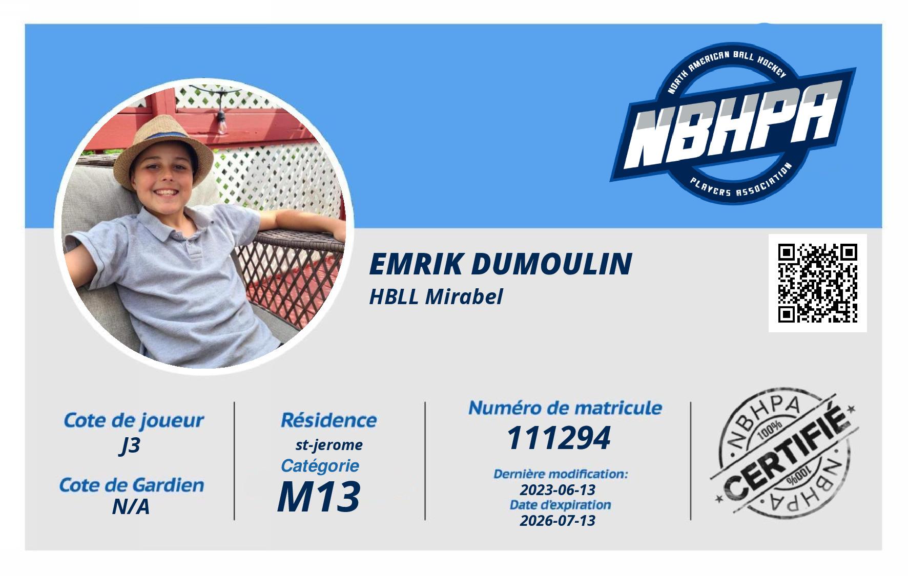 Emrik Dumoulin