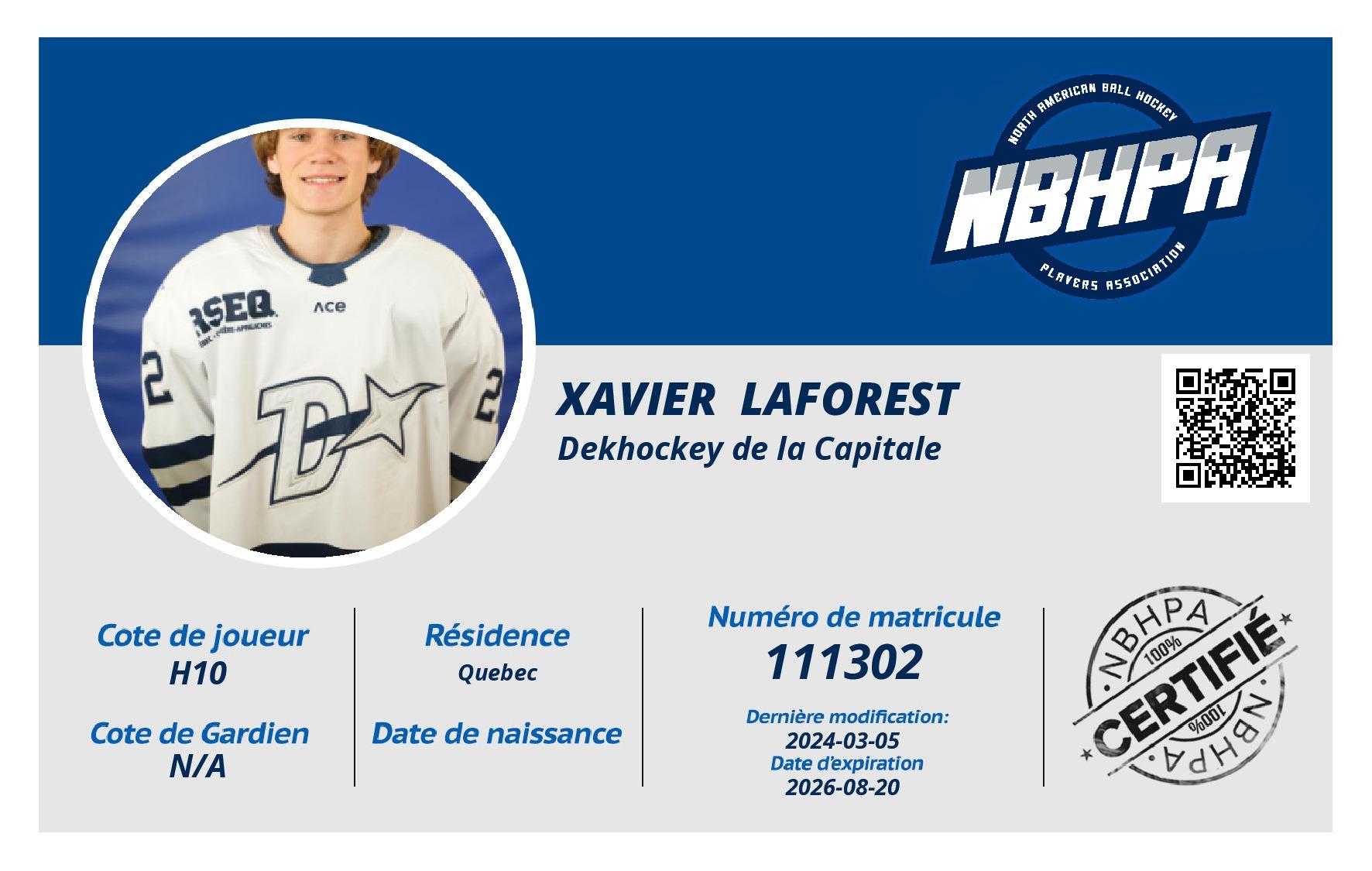 Xavier  Laforest