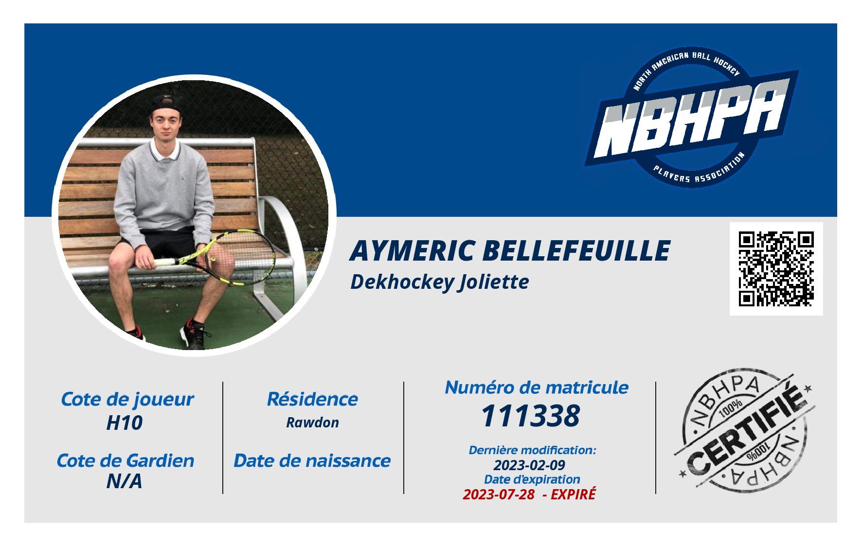 Aymeric Bellefeuille