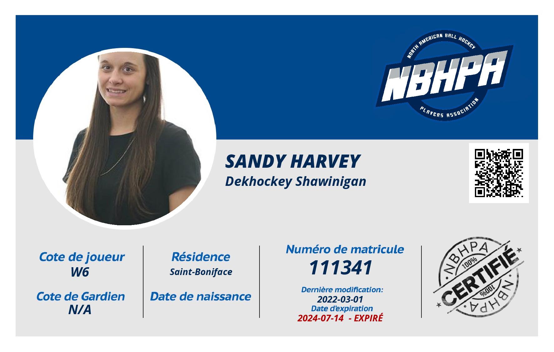 Sandy Harvey