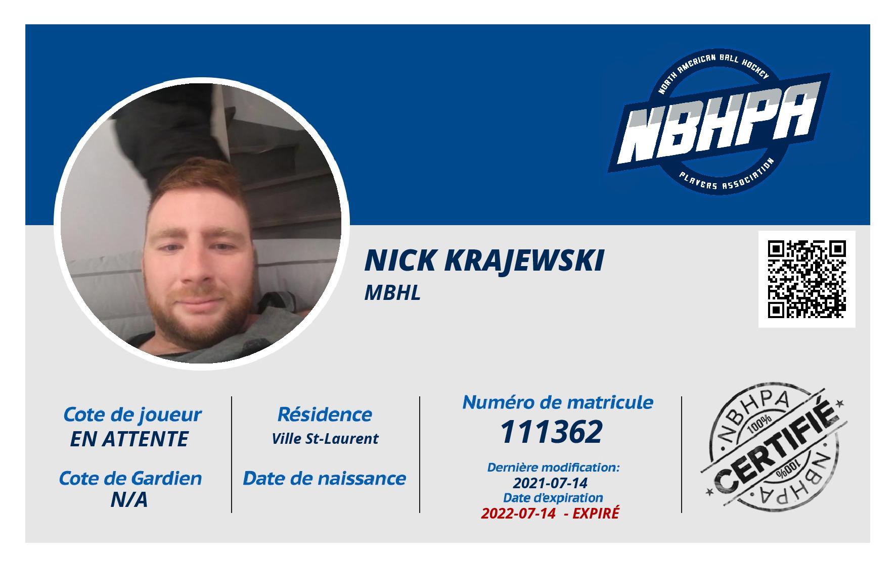Nick Krajewski