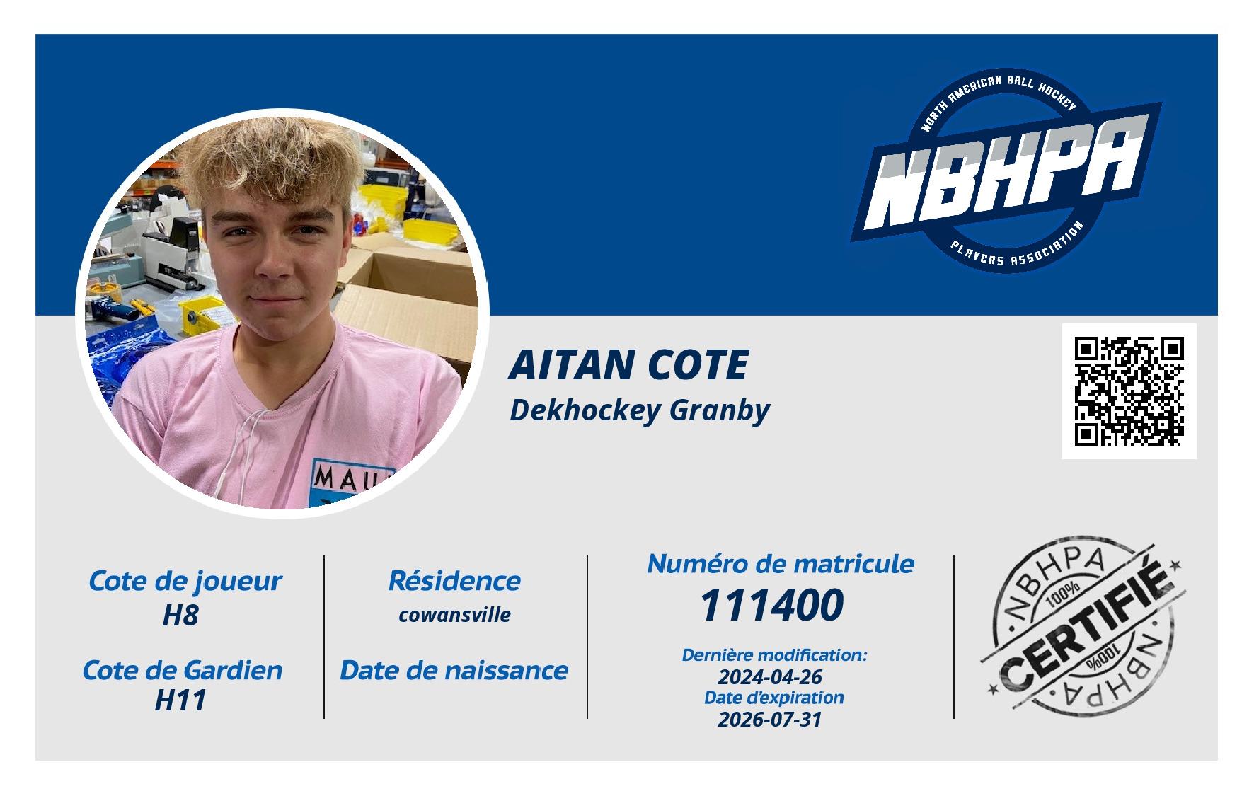 Aitan Cote