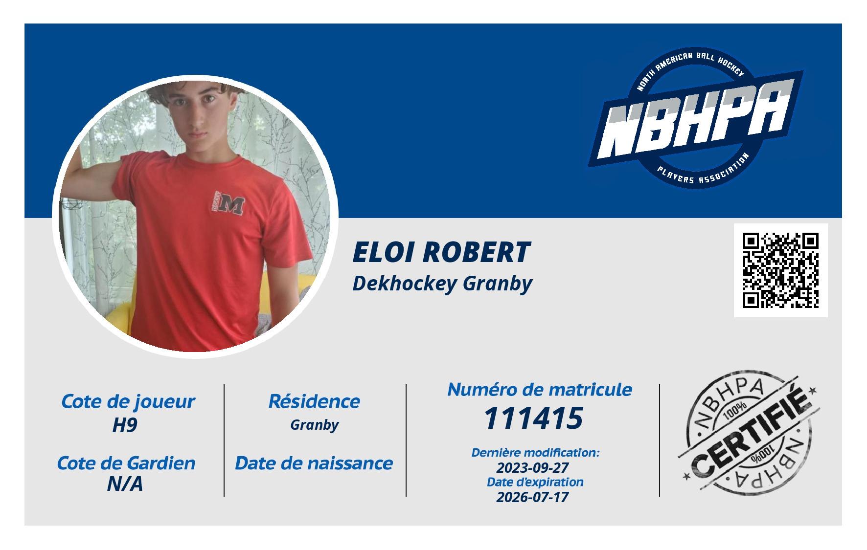 Eloi Robert