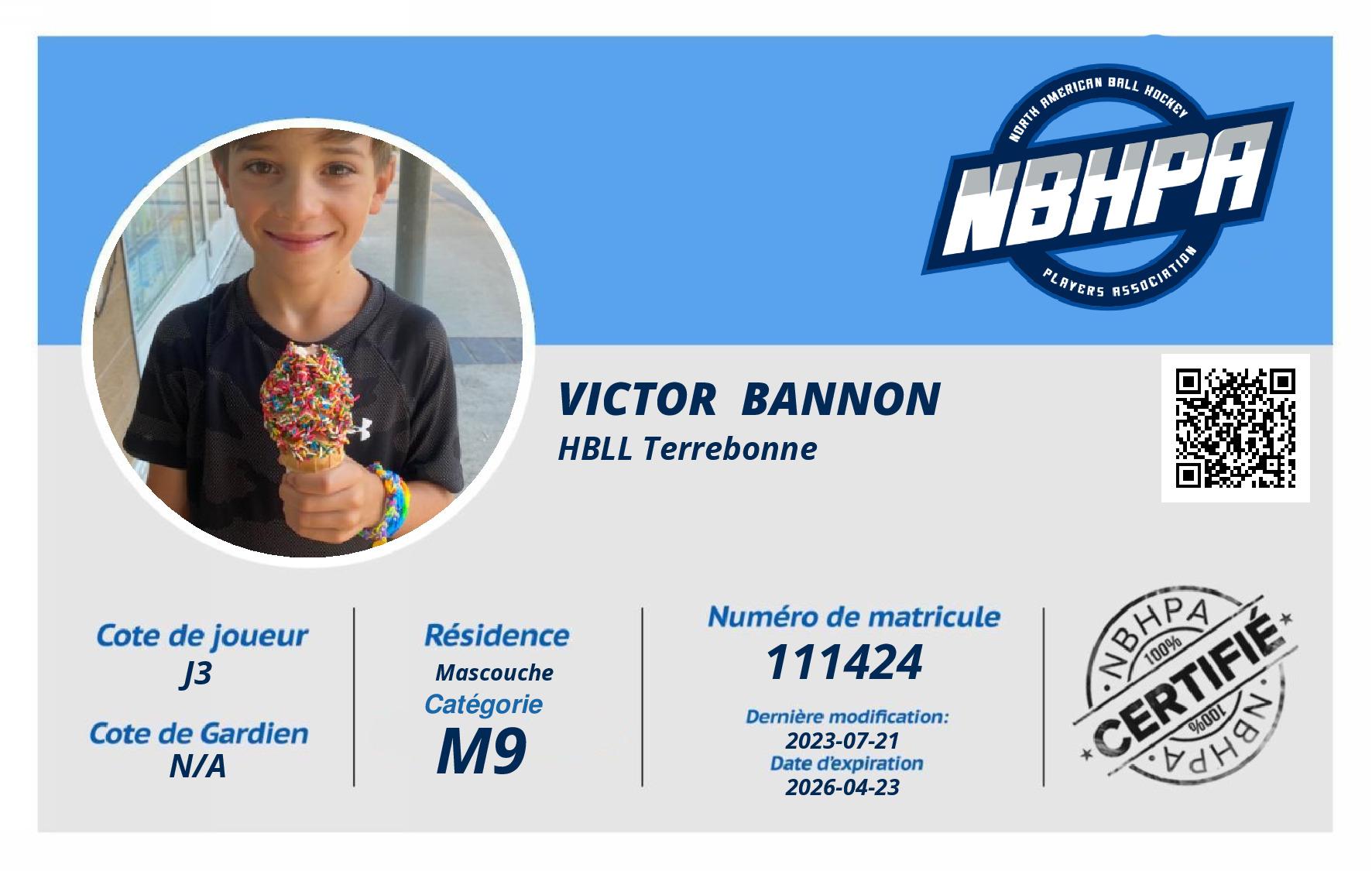 Victor  Bannon