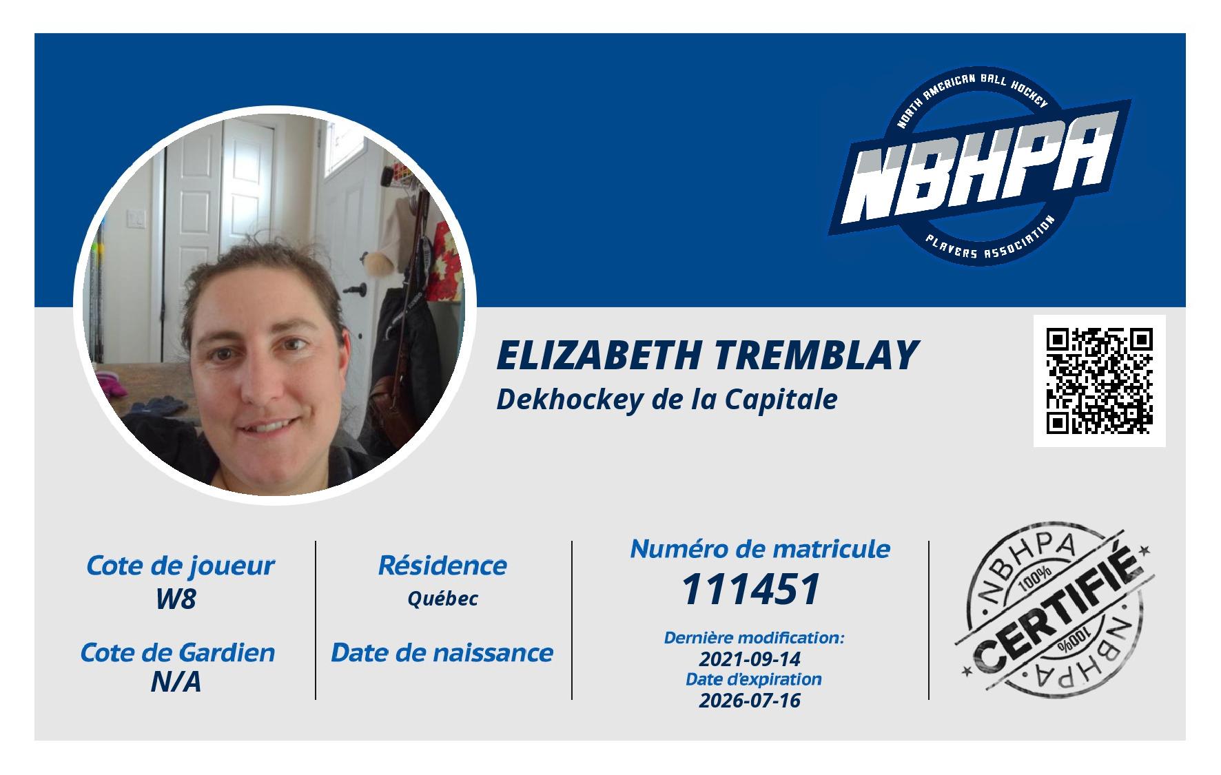 Elizabeth Tremblay