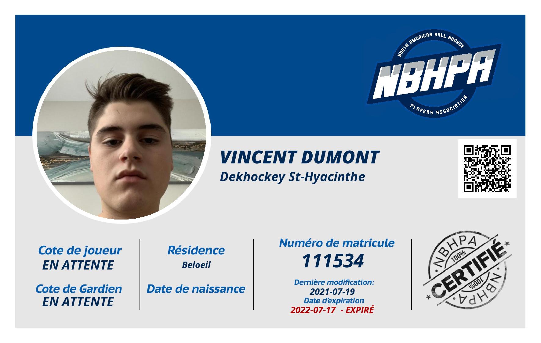 Vincent Dumont