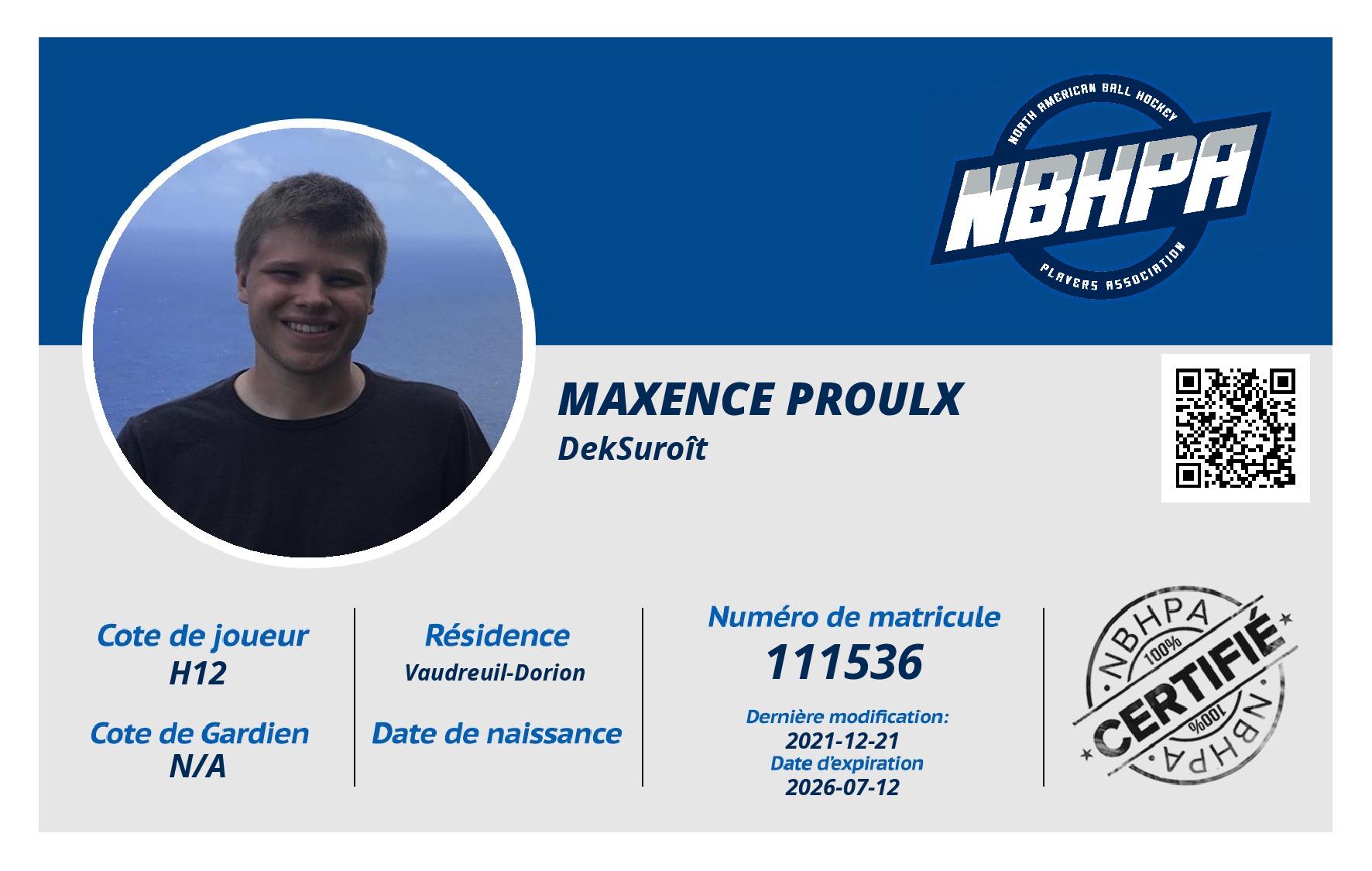 Maxence Proulx