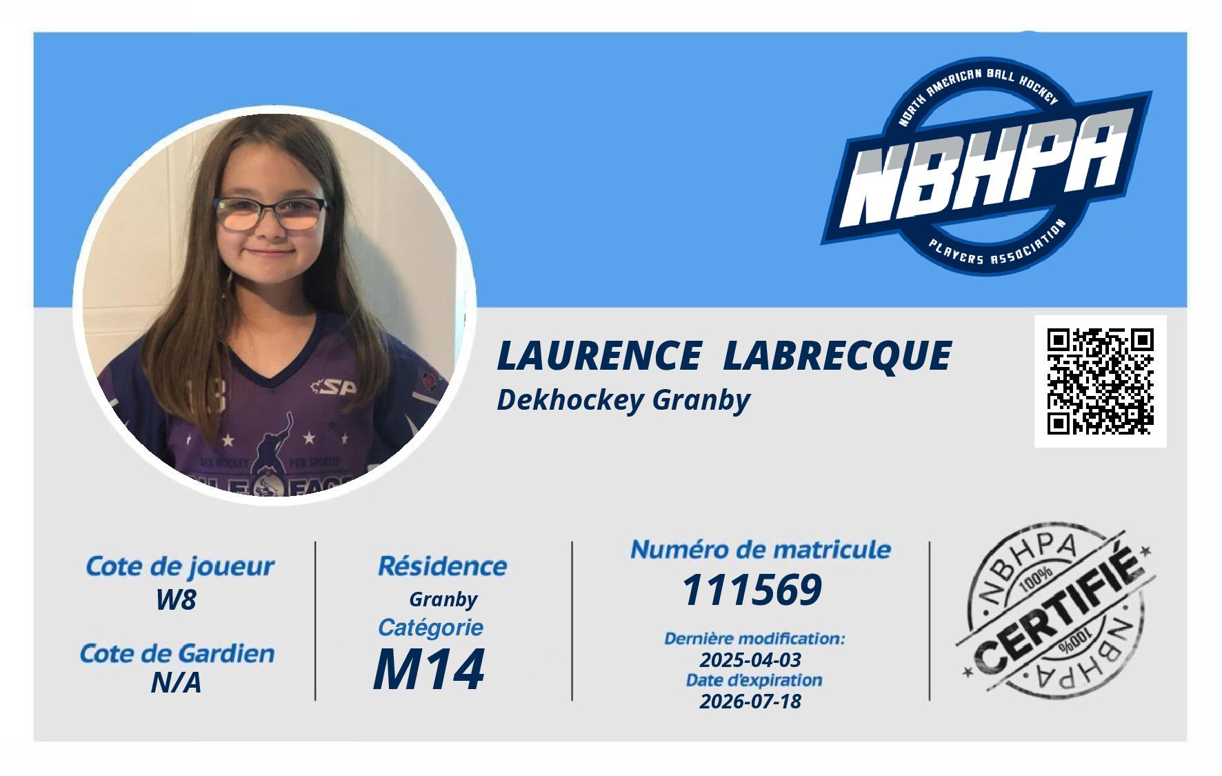 Laurence  Labrecque