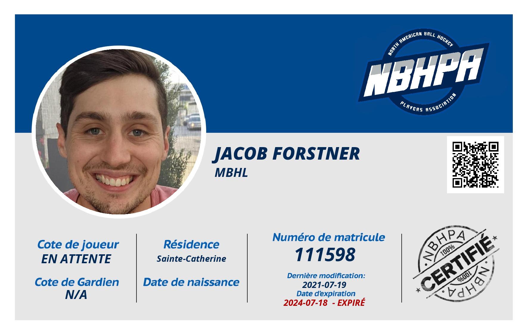 Jacob Forstner