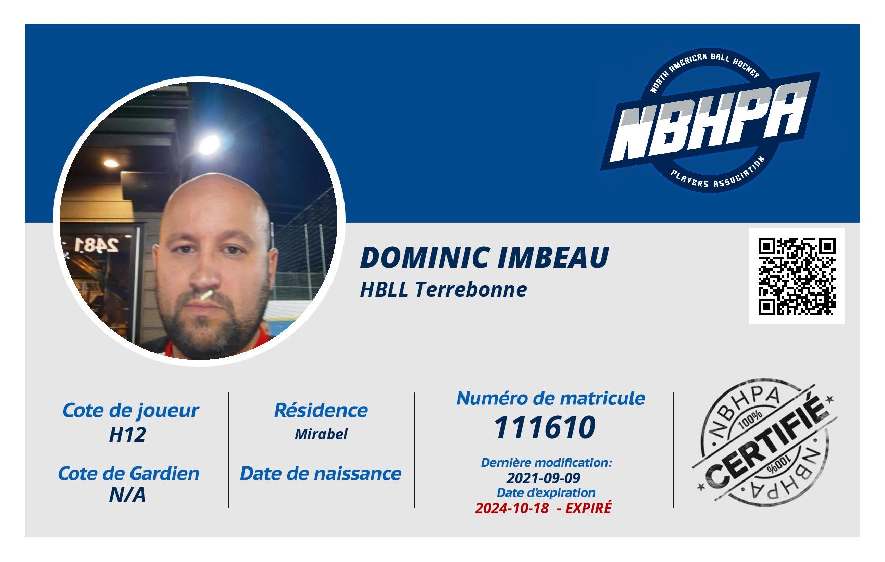 Dominic Imbeau