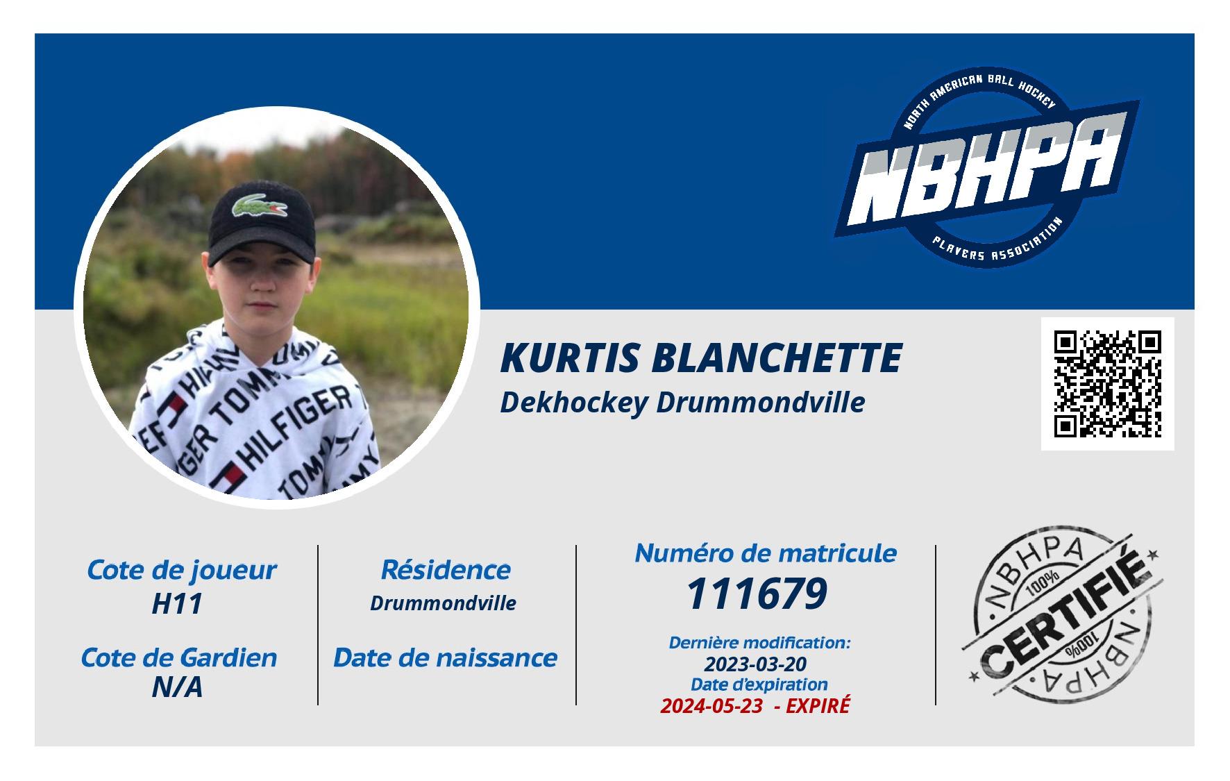 Kurtis Blanchette