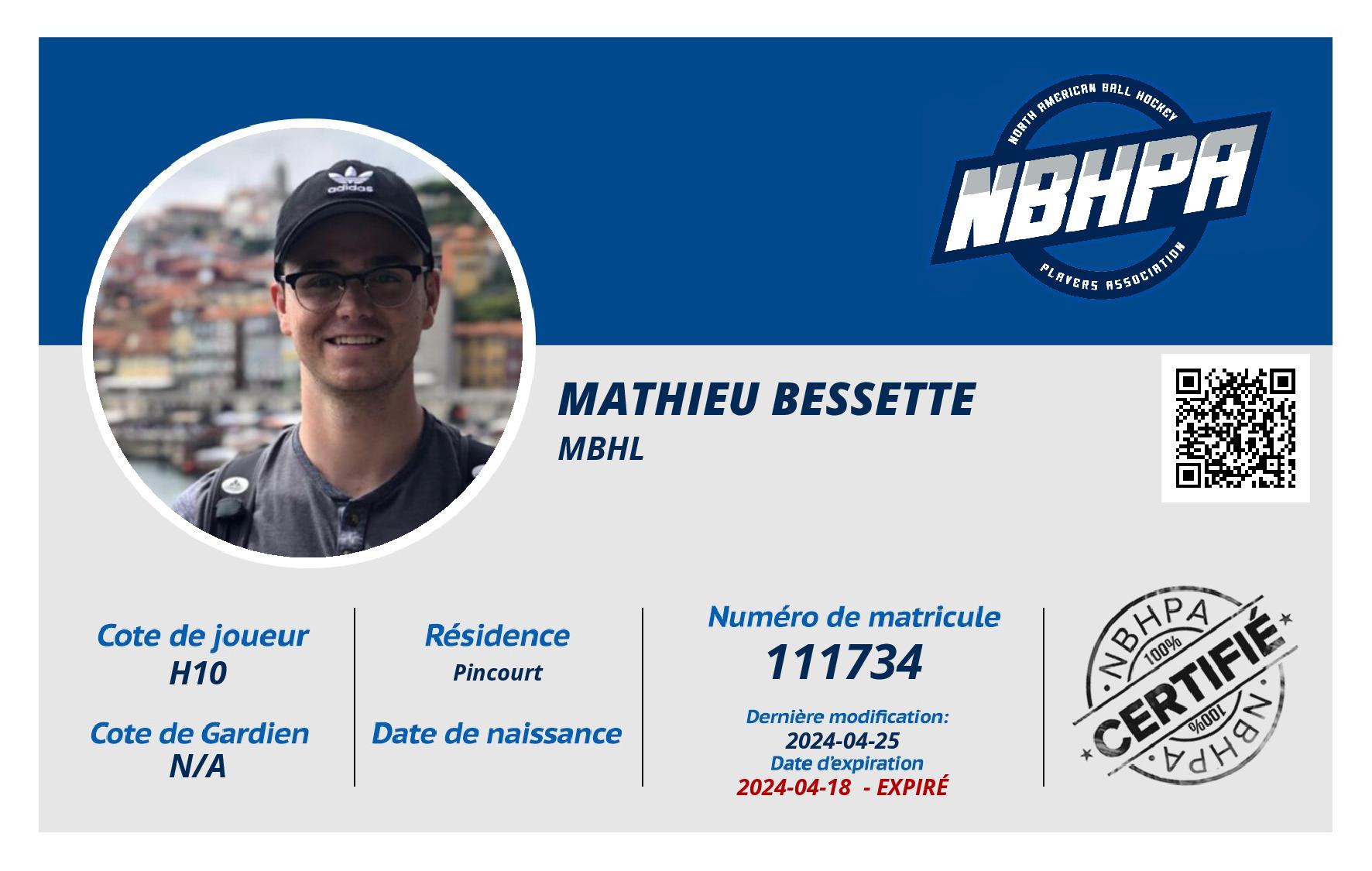 Mathieu Bessette