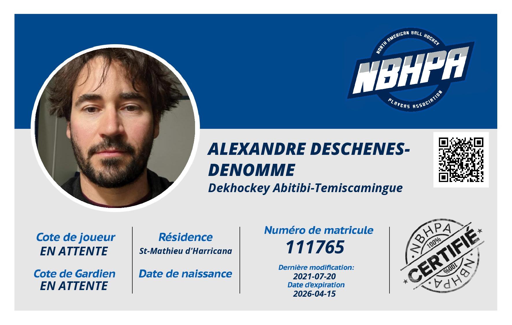 Alexandre Deschenes-Denomme