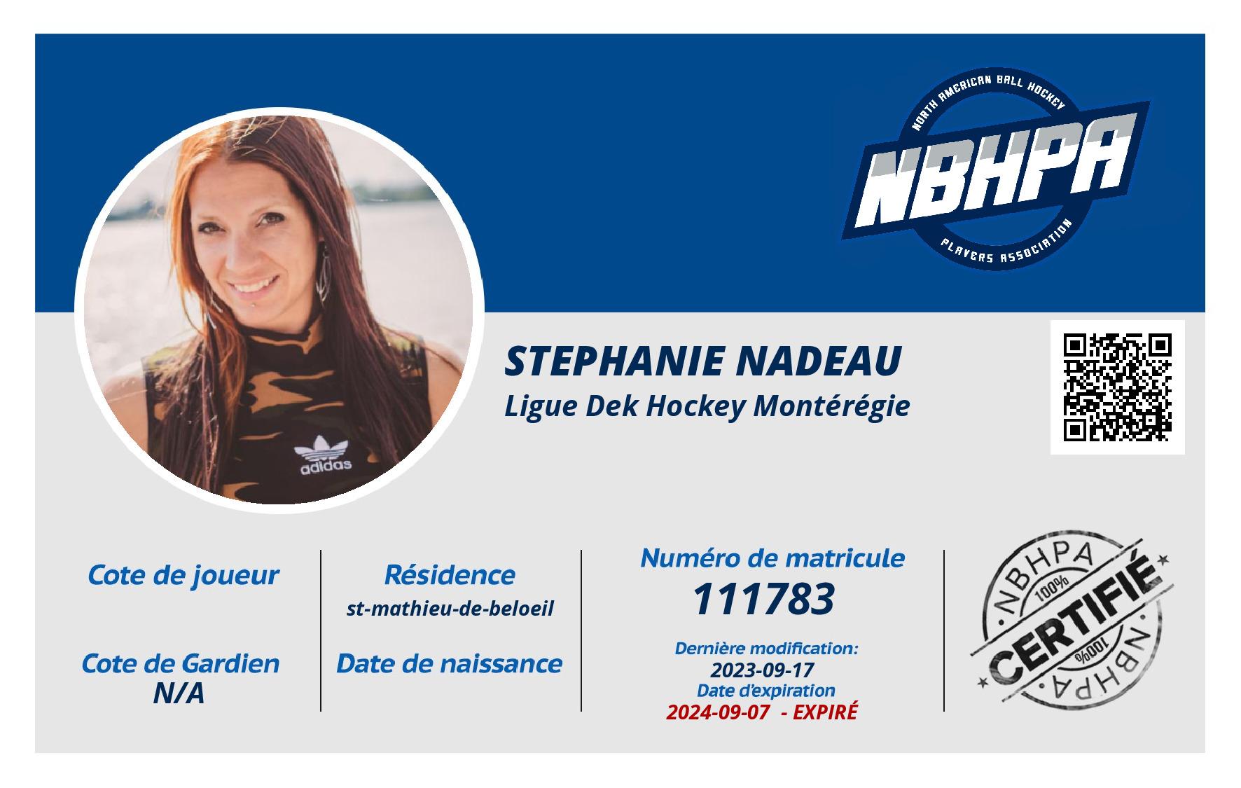 Stephanie Nadeau
