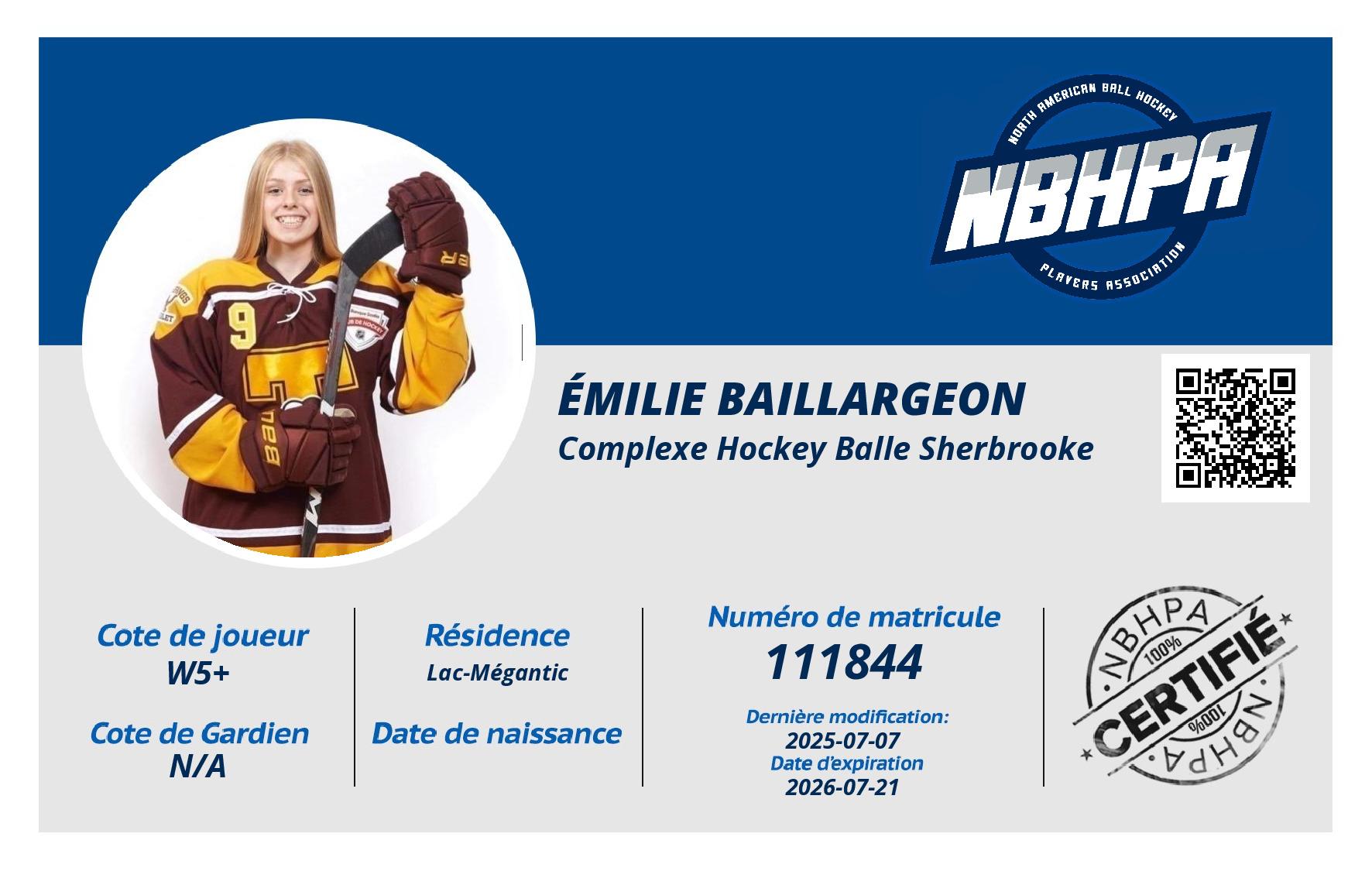 Émilie Baillargeon
