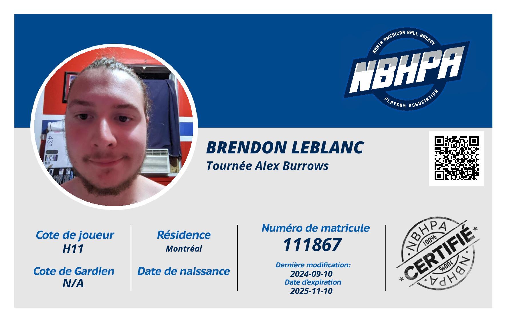 Brendon Leblanc