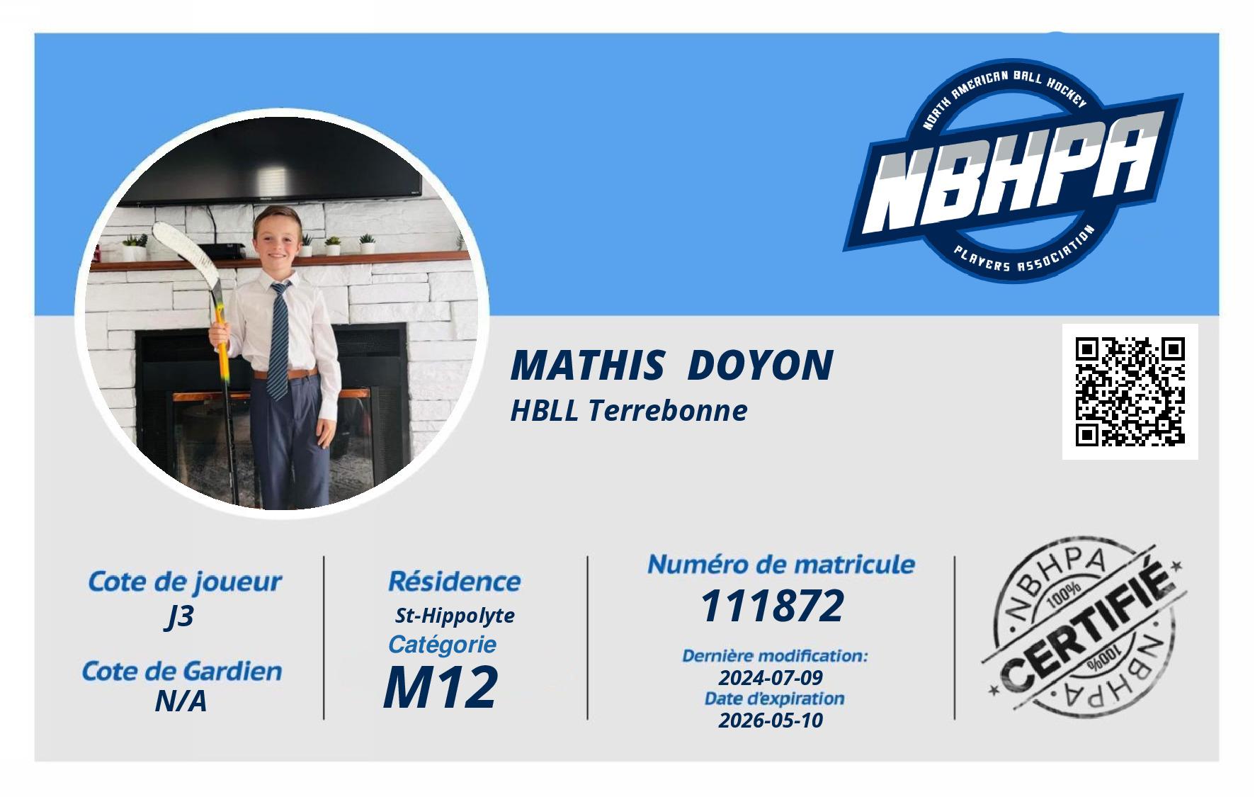 Mathis  Doyon