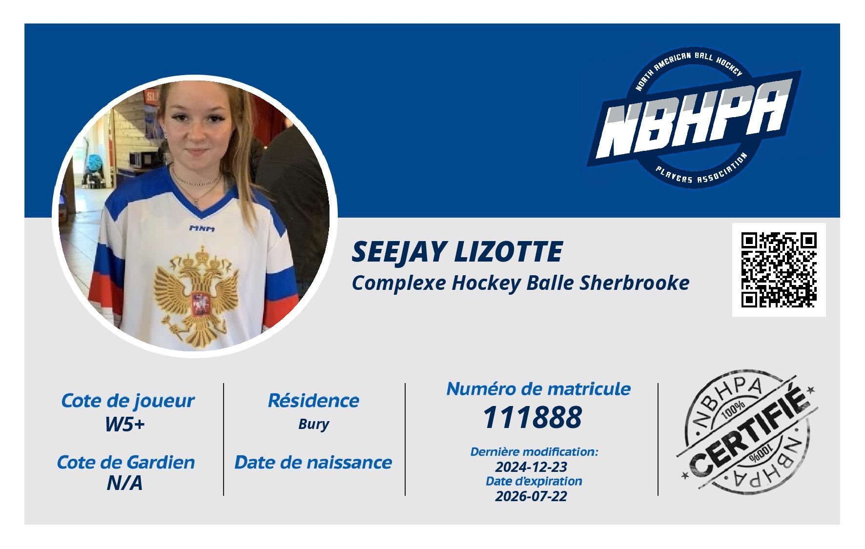 Seejay Lizotte