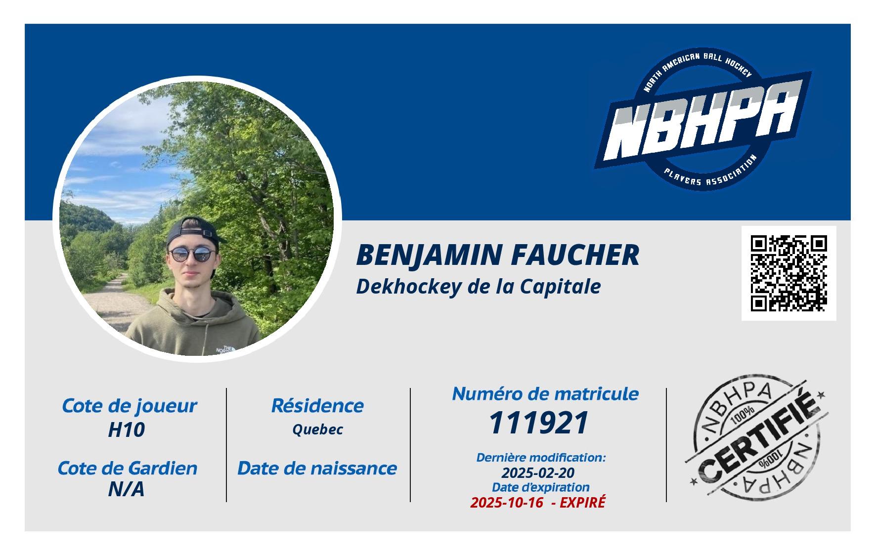 Benjamin Faucher
