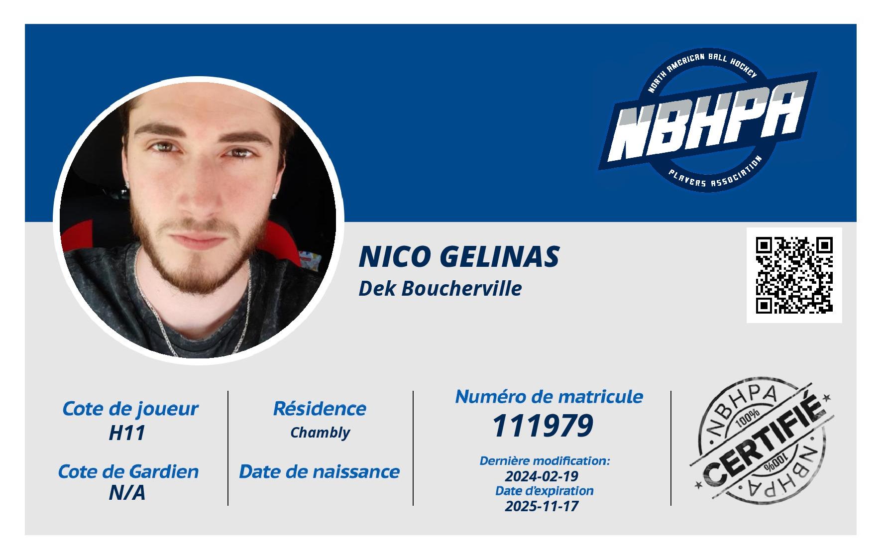 Nico Gelinas