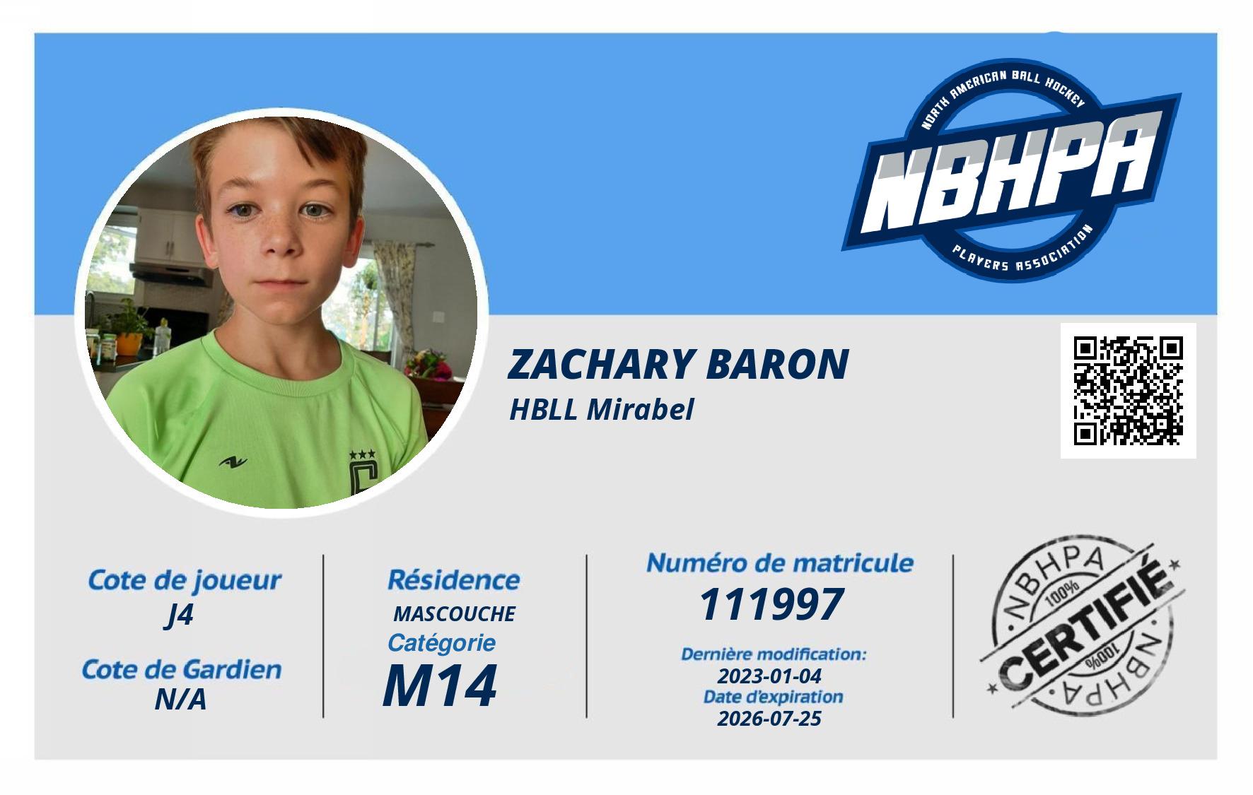 Zachary Baron